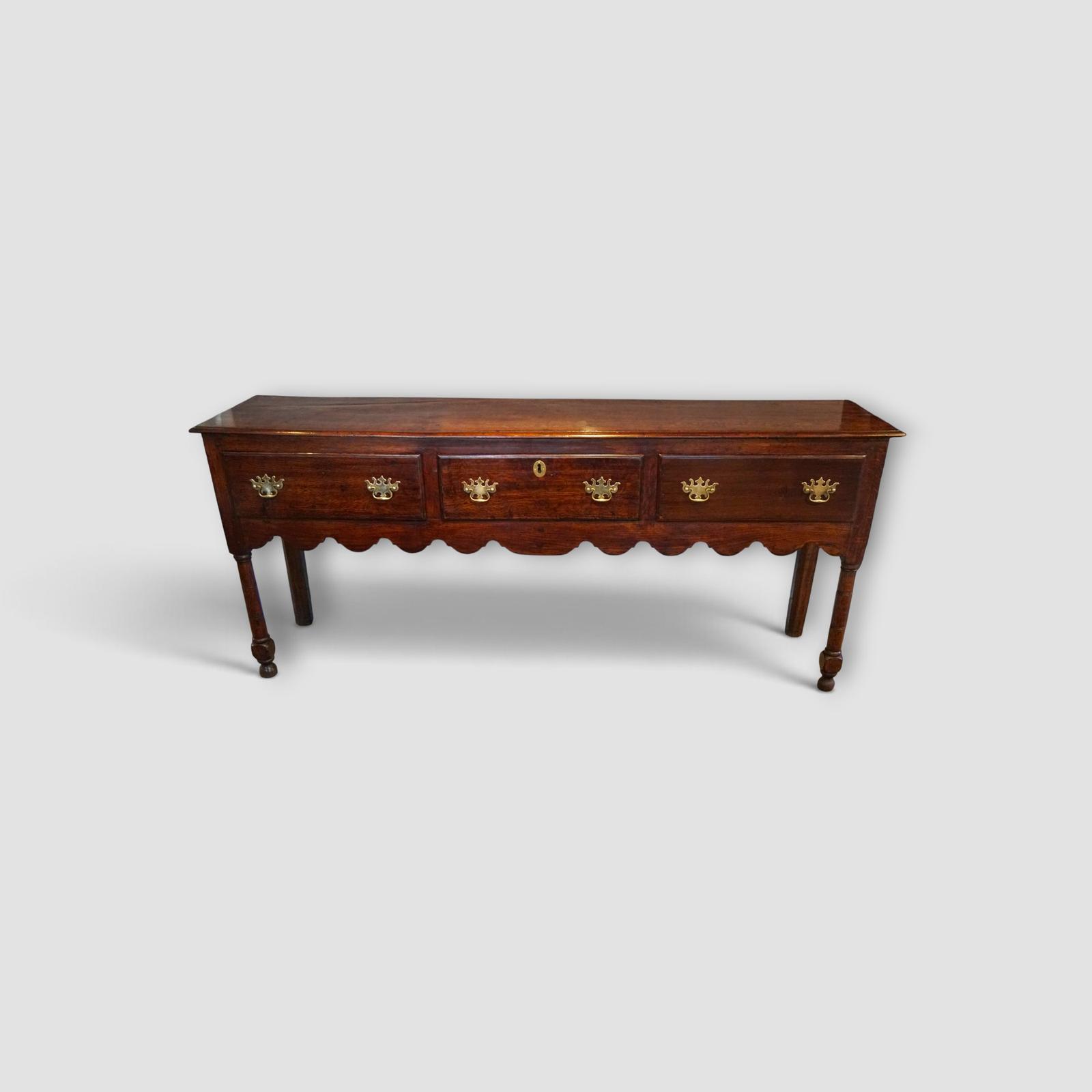 George III Oak Long Dresser Base – 18th Century (1 of 12) George III Oak Long Dresser Base – 18th Century (1 of 12)