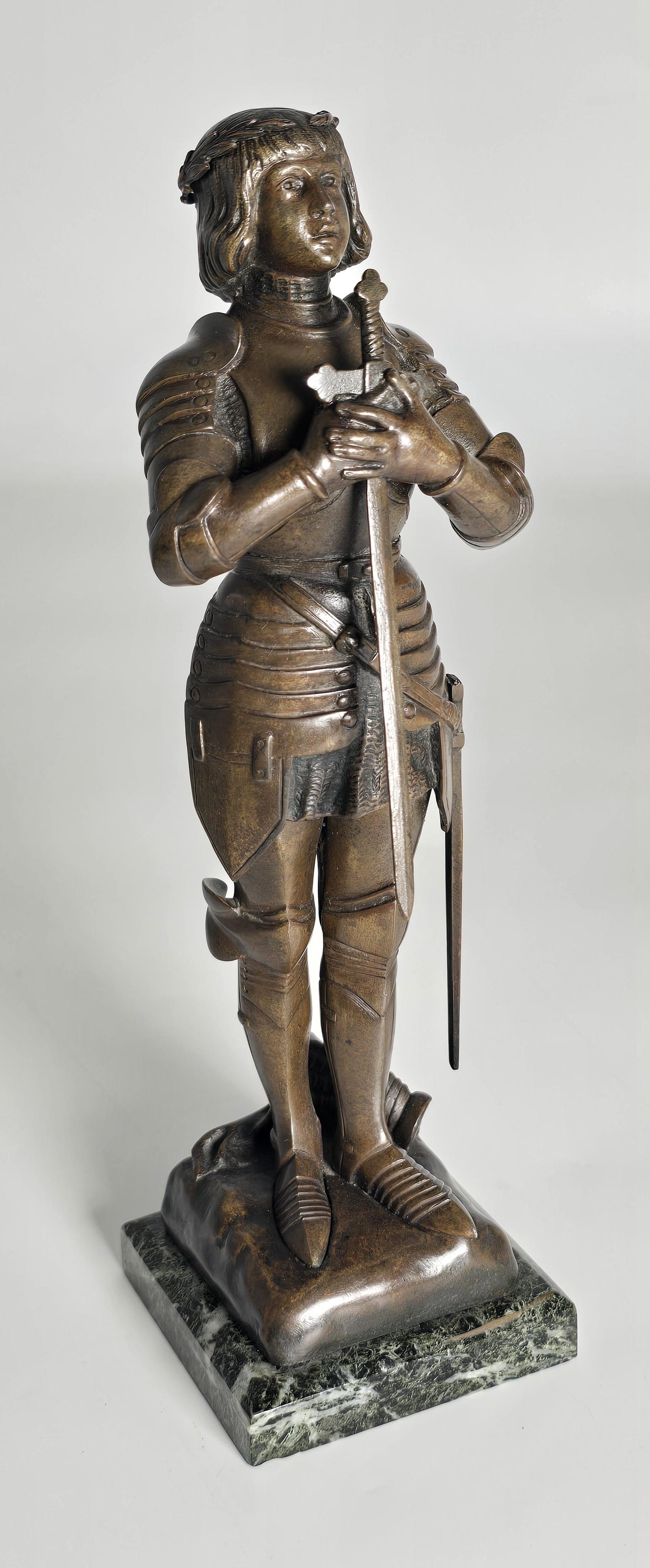 Bronze Sculpture of Joan of Arc by Oscar Ruffony (1 of 12)