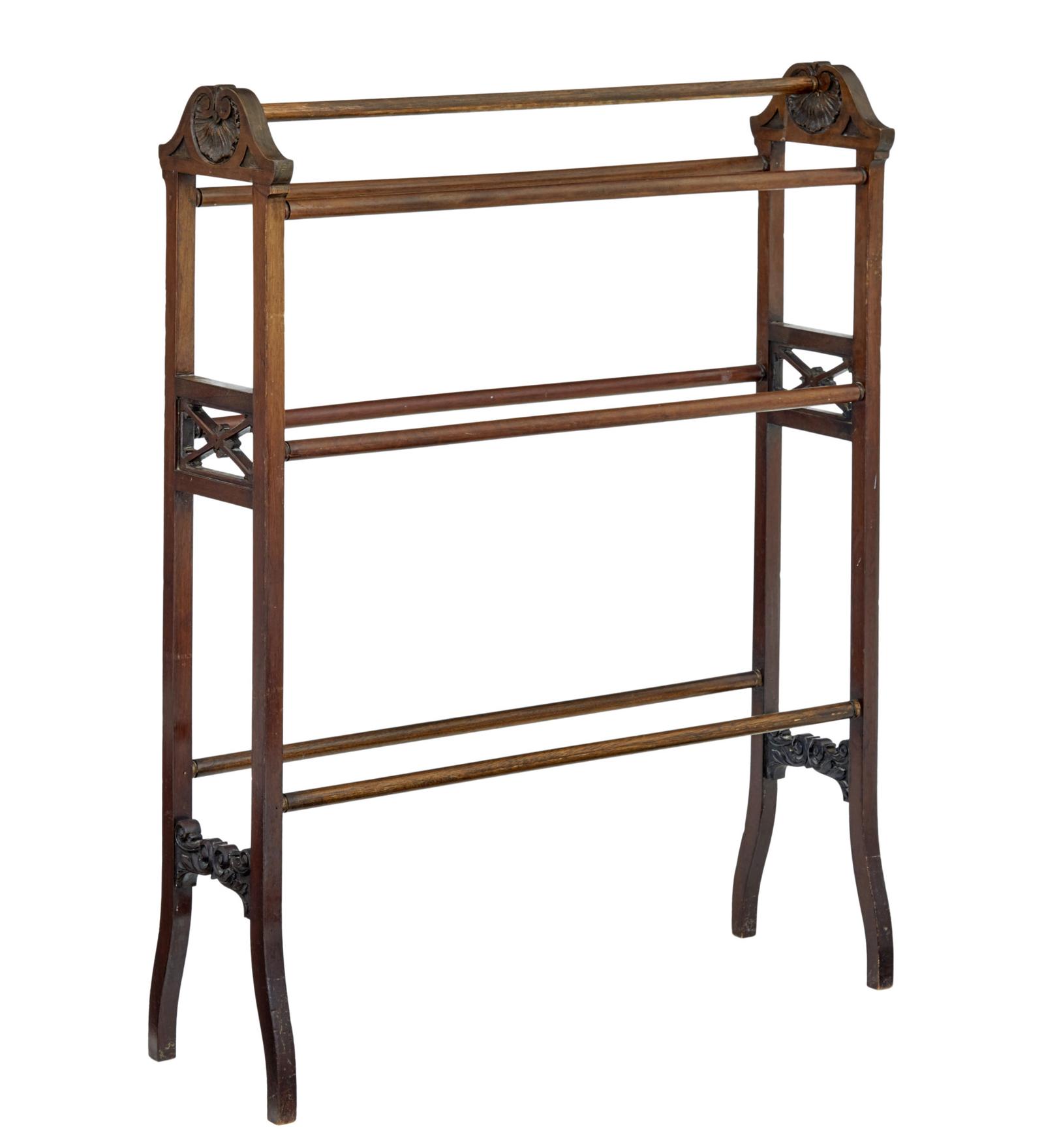Mid 20th Century Pine Towel Rail (1 of 4)