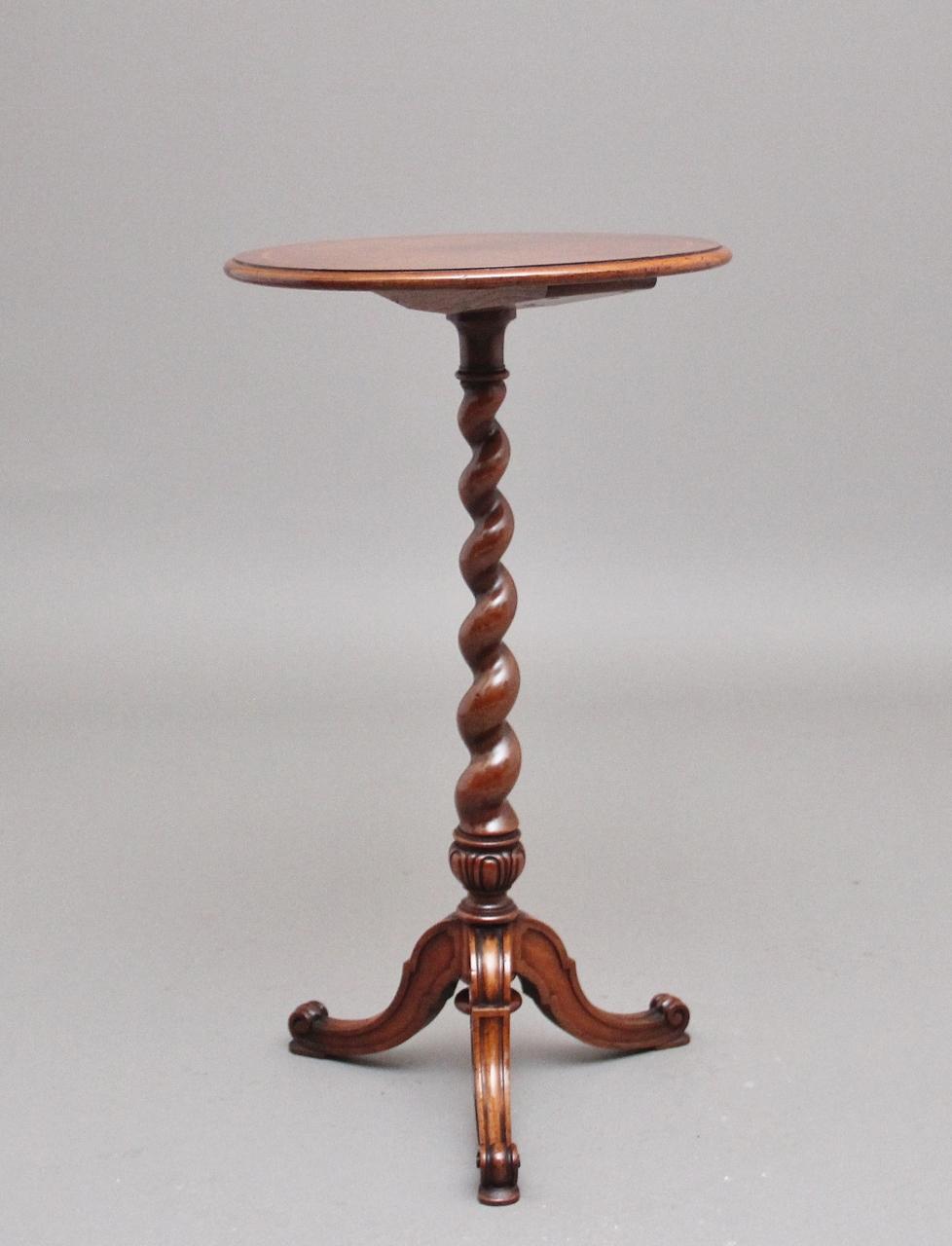 19th Century Walnut Wine / Occasional Table Stamped Holland & Son (1 of 8)