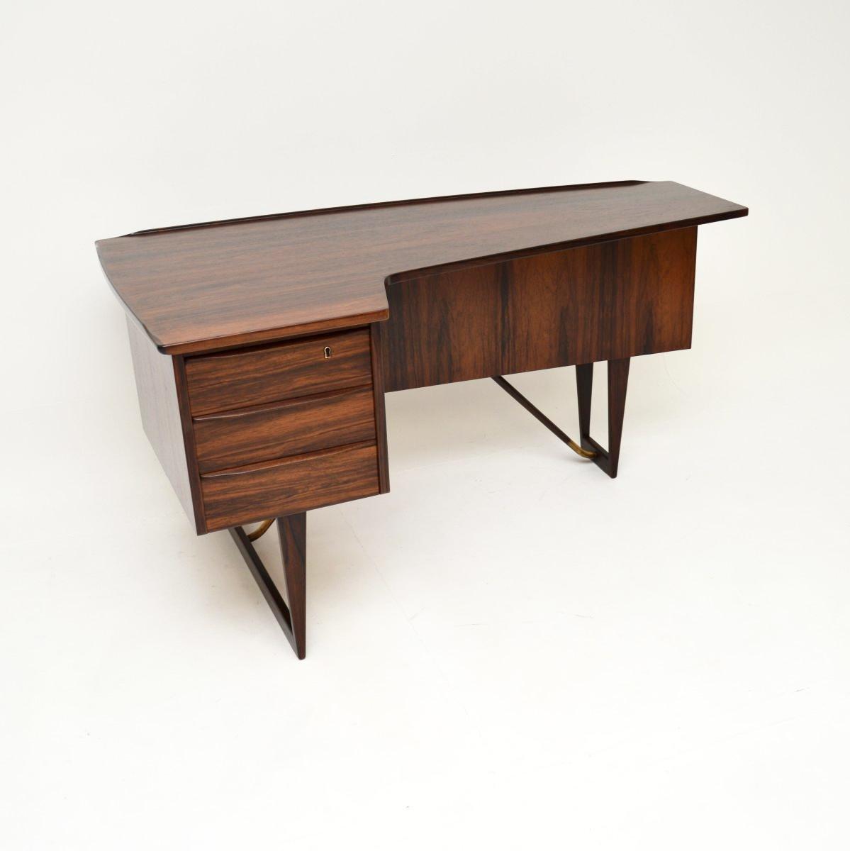 Danish Rosewood Boomerang Desk by Peter Lovig Nielsen (1 of 15) Danish Rosewood Boomerang Desk by Peter Lovig Nielsen (1 of 15)