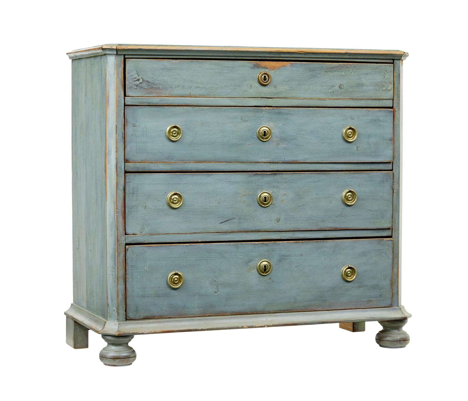 19th Century Gustavian Influenced Chest of Drawers (1 of 10) 19th Century Gustavian Influenced Chest of Drawers (1 of 10)