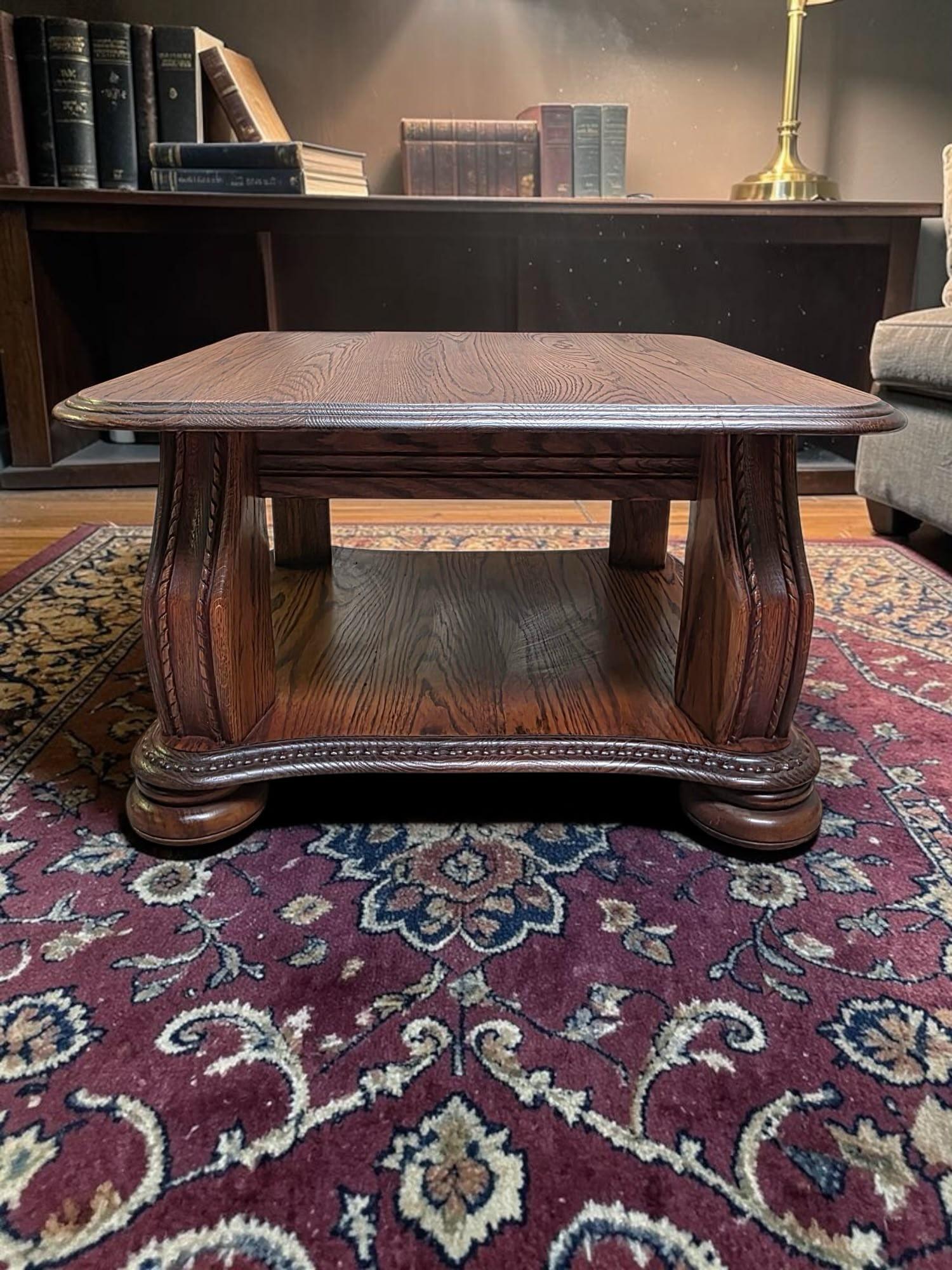 Vintage Coffee Table / Heavy Solid Wood / Traditional English Style / C1970 (1 of 10) Vintage Coffee Table / Heavy Solid Wood / Traditional English Style / C1970 (1 of 10)