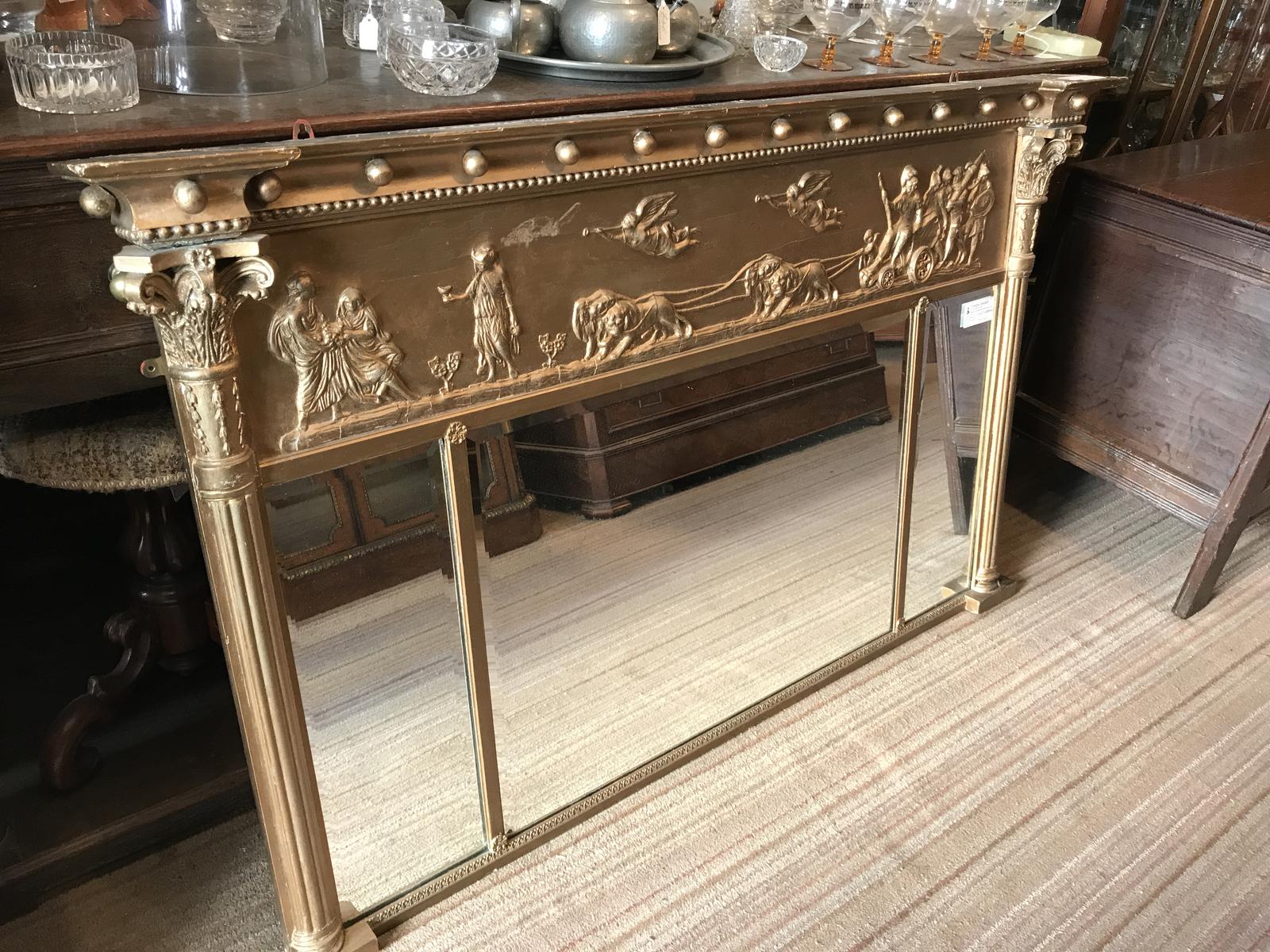 Regency Gilt Landscape Mirror (1 of 1) Regency Gilt Landscape Mirror (1 of 1)