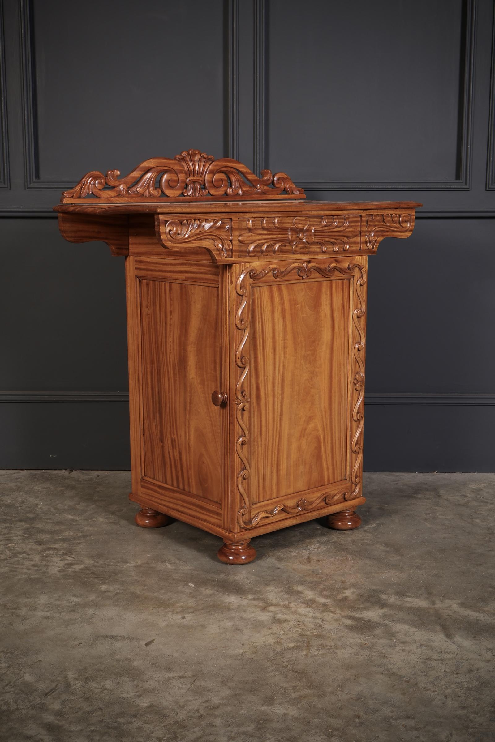 Anglo Indian Satinwood Side Cabinet (1 of 14)