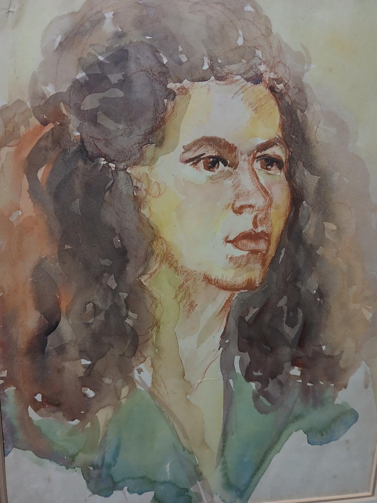 Harold Harris / Patricia Arnett B23 Watercolour (1 of 5)