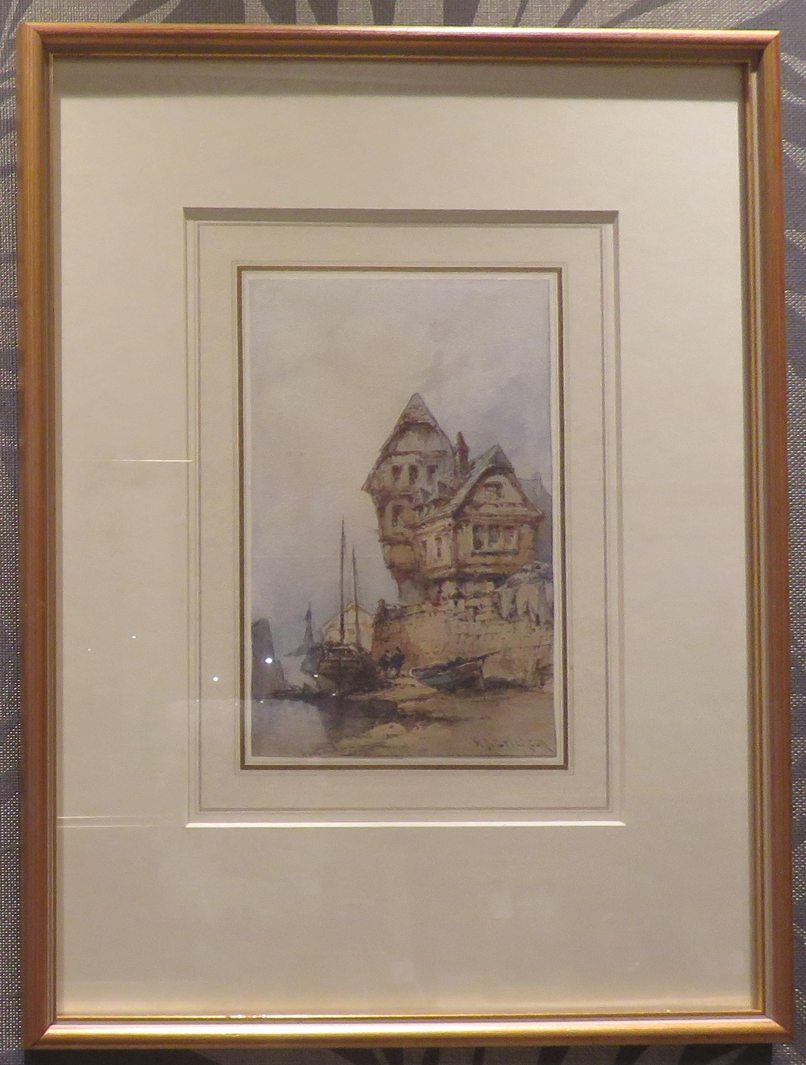 2 of 2 Watercolours of Rouen by N.S. Crichton (1 of 3)