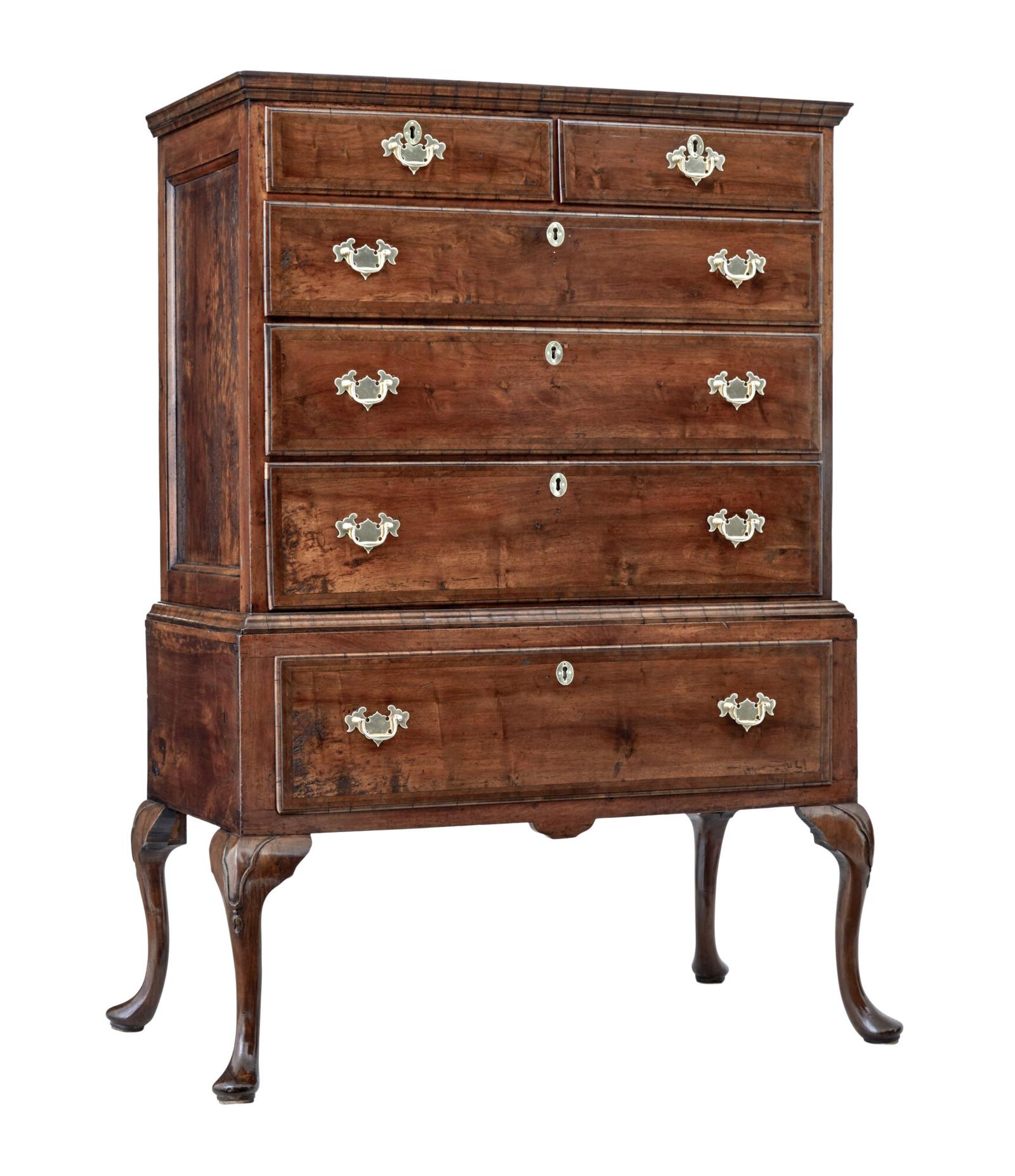 Late 17th Century William & Mary Walnut Chest on Stand (1 of 11)