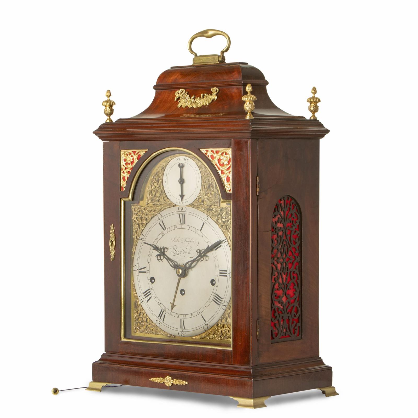 Quarter Chiming Bracket Clock - John Taylor of London (1 of 3)