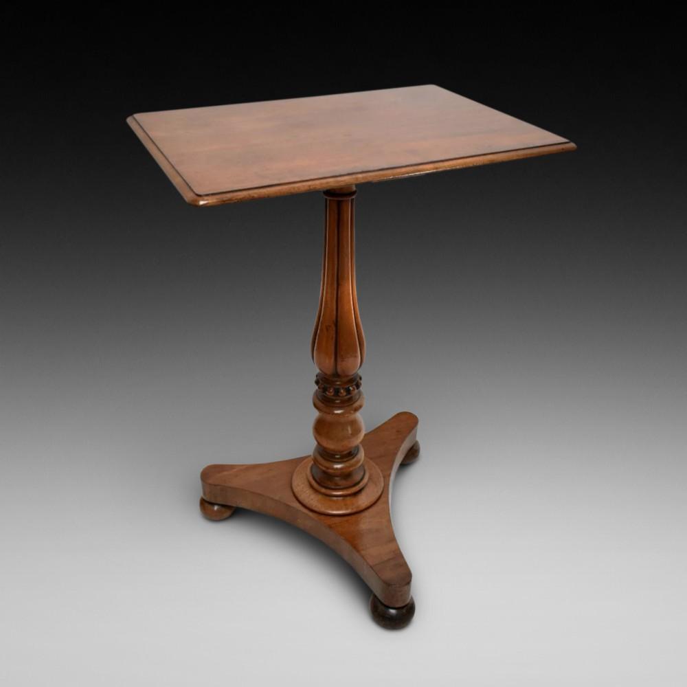 Mid 19th Century Mahogany Occasional Lamp Table (1 of 6)