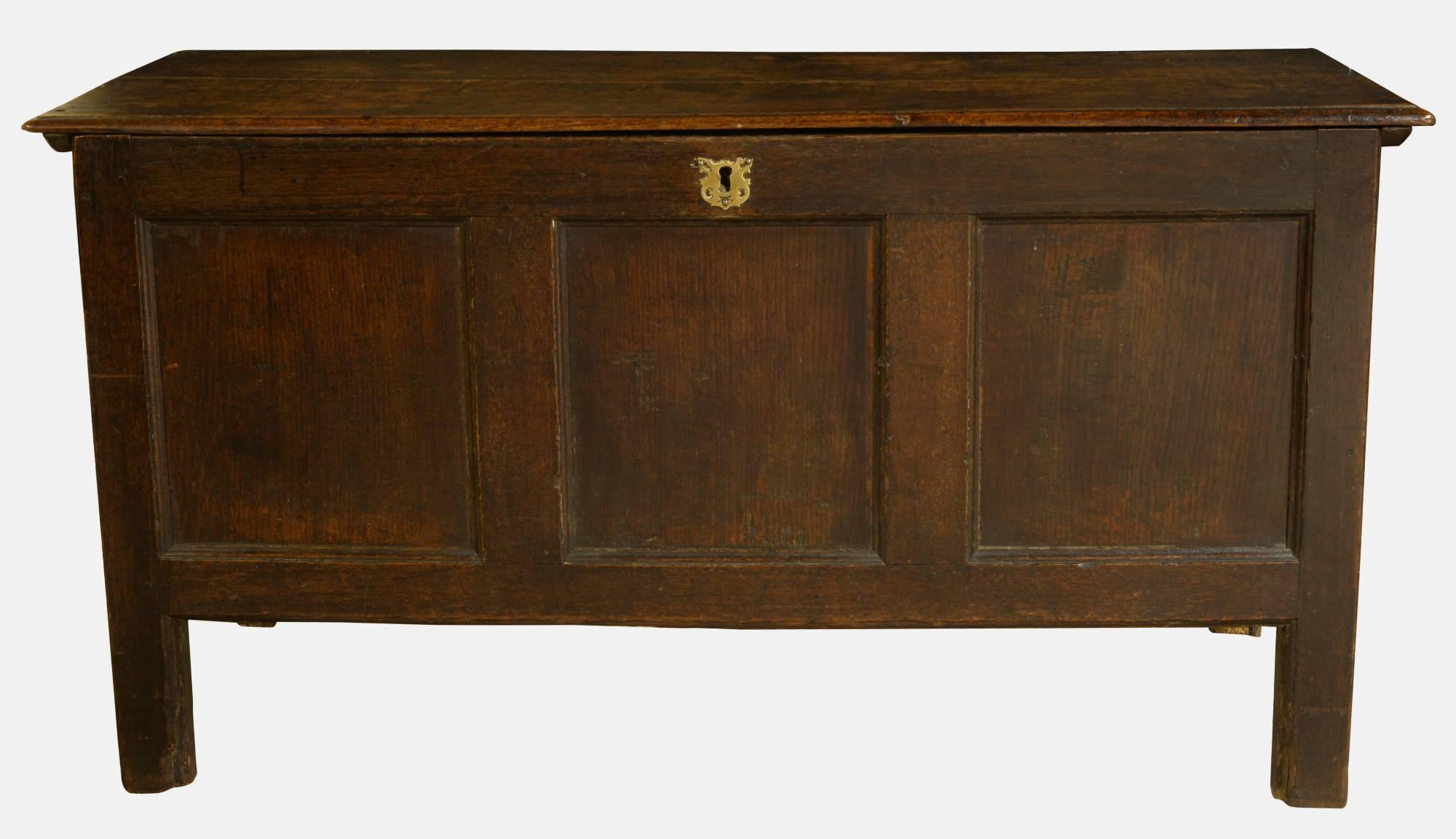 Charles II Oak Coffer (1 of 5) Charles II Oak Coffer (1 of 5)