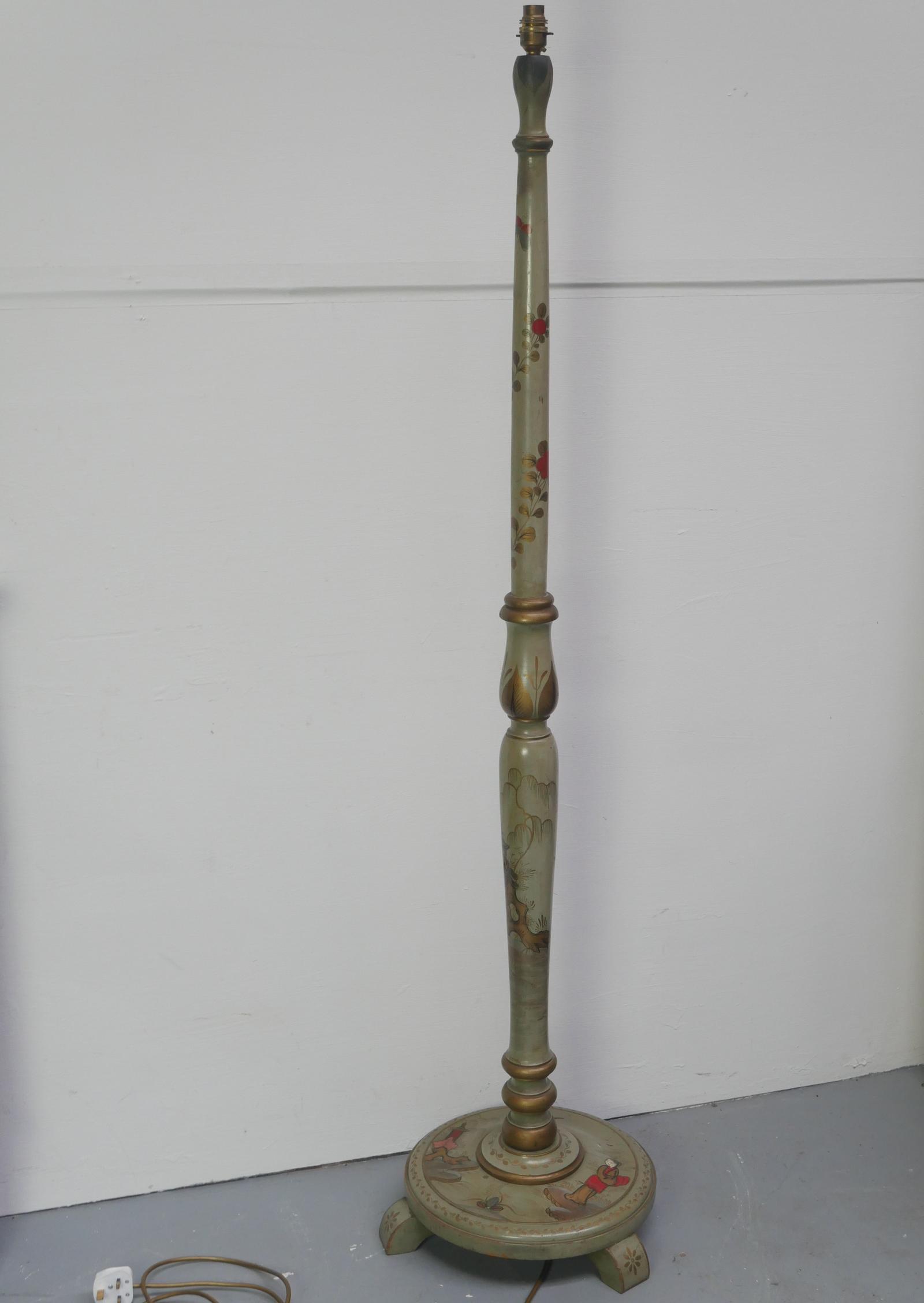Chinoiserie Standard Floor Lamp (1 of 9) Chinoiserie Standard Floor Lamp (1 of 9)