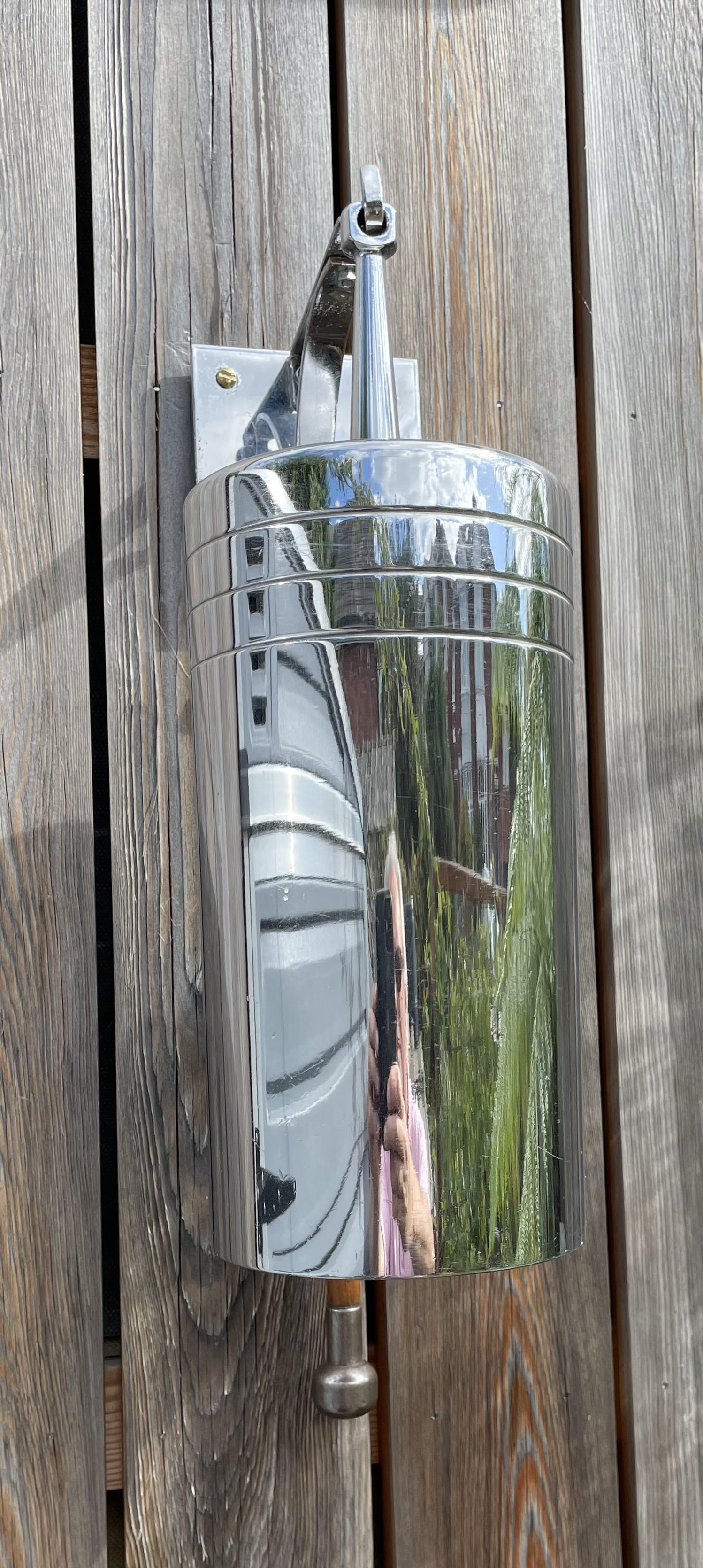 Wall Mounted Chrome Gong (1 of 10)