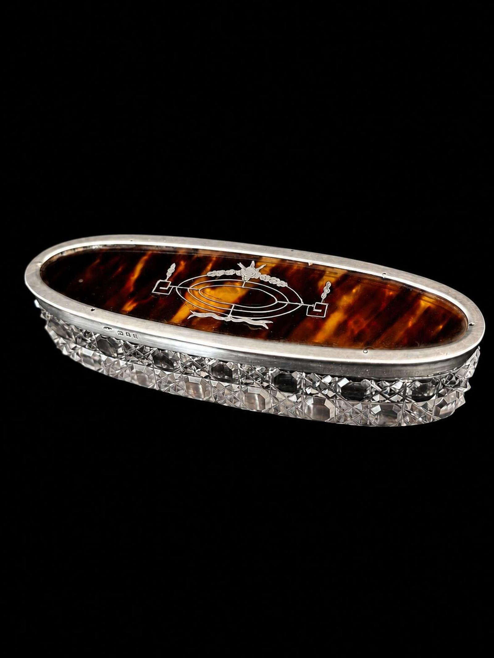 Antique Silver & Shell Top Box 1901 (1 of 7) Antique Silver & Shell Top Box 1901 (1 of 7)