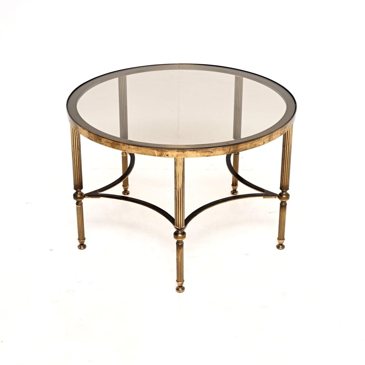 Vintage French Brass Coffee Table (1 of 5) Vintage French Brass Coffee Table (1 of 5)