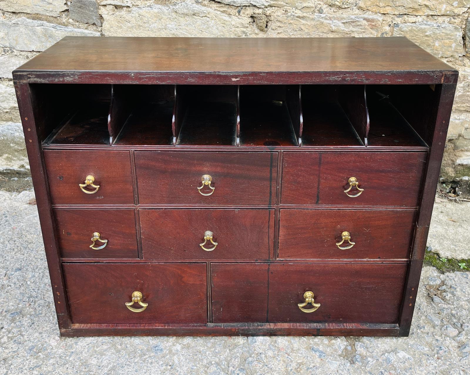 Georgian Mahogany Spice Cabinet (1 of 17)