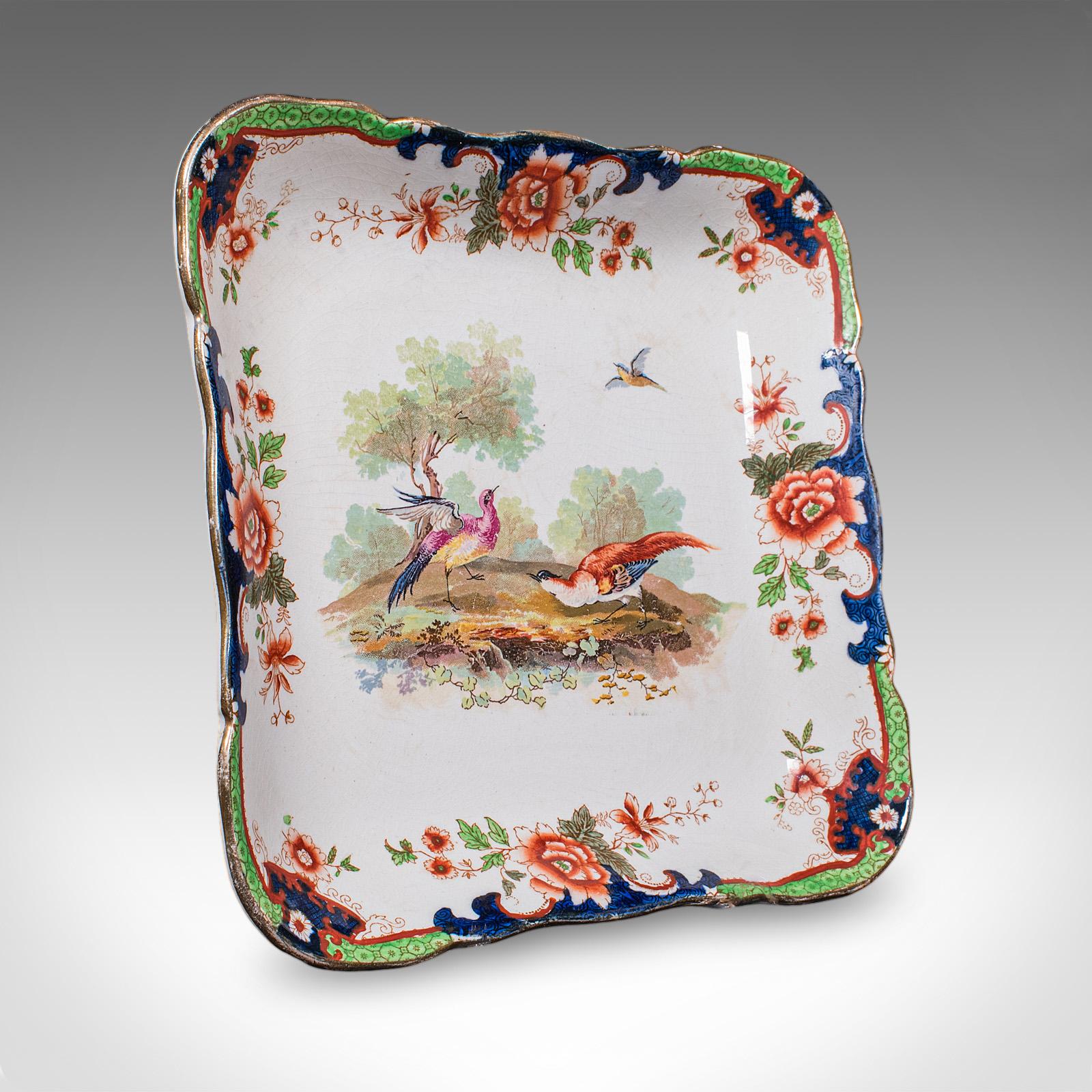 Antique Display Plate, English, Ceramic, Afternoon Tea Cake Platter, Edwardian (1 of 9) Antique Display Plate, English, Ceramic, Afternoon Tea Cake Platter, Edwardian (1 of 9)