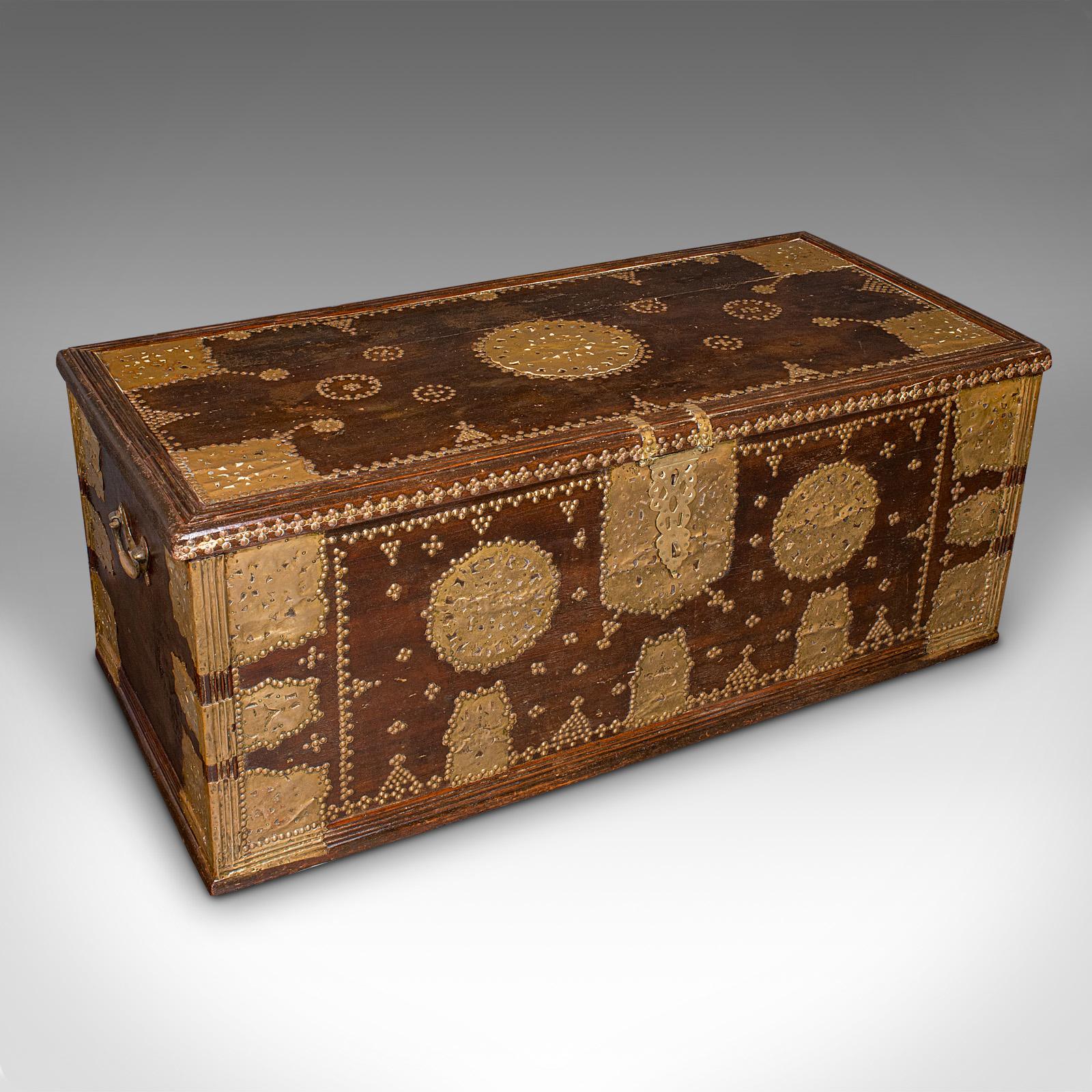 Large Antique Zanzibar Chest, East African Teak, Brass, Storage Trunk, Victorian (1 of 12) Large Antique Zanzibar Chest, East African Teak, Brass, Storage Trunk, Victorian (1 of 12)