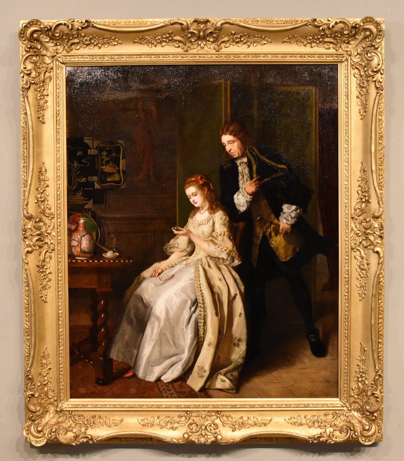 Oil Painting by William Maw Egley - The Coming of Age (1 of 7)