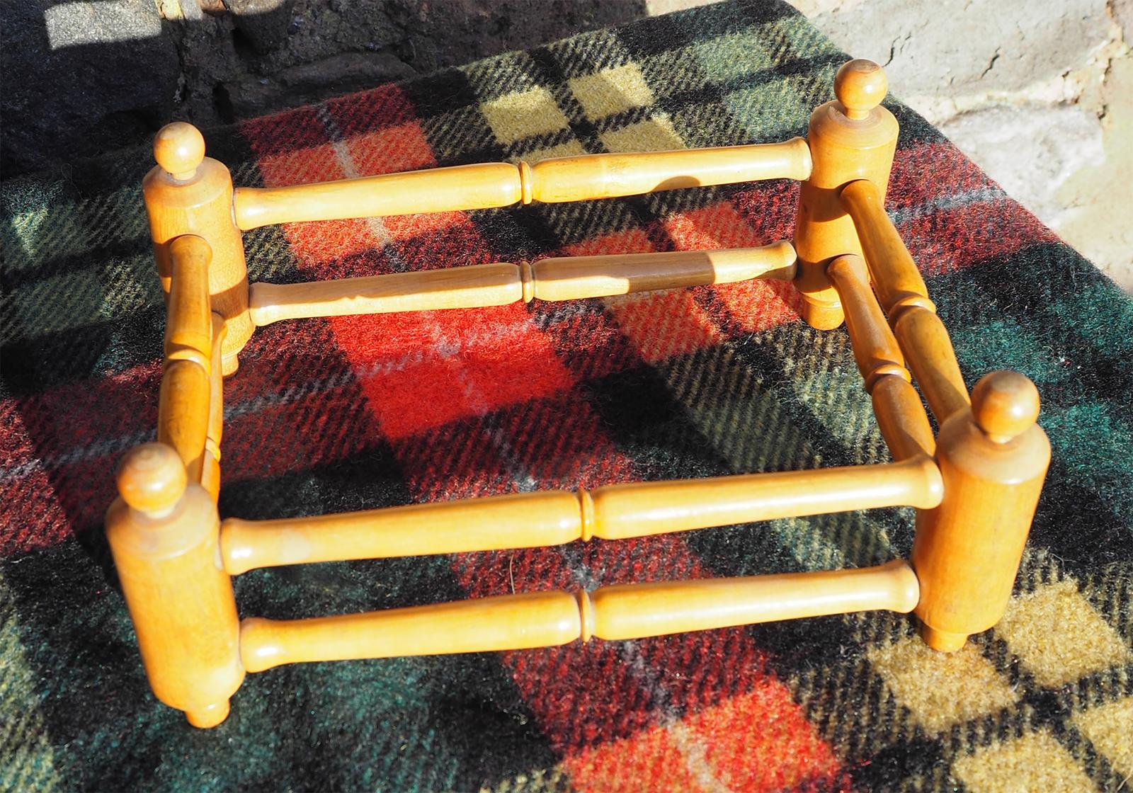 Unusual French Lace Makers Pillow Holder (1 of 5) Unusual French Lace Makers Pillow Holder (1 of 5)