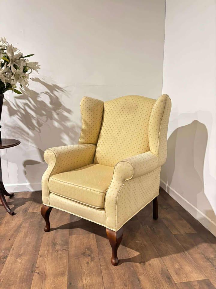 Vintage Style Wing Back Armchair (1 of 16)