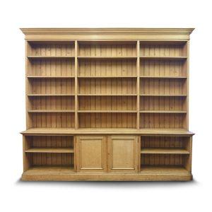 Large Victorian Oak Open Bookcase (1 of 7) Large Victorian Oak Open Bookcase (1 of 7)