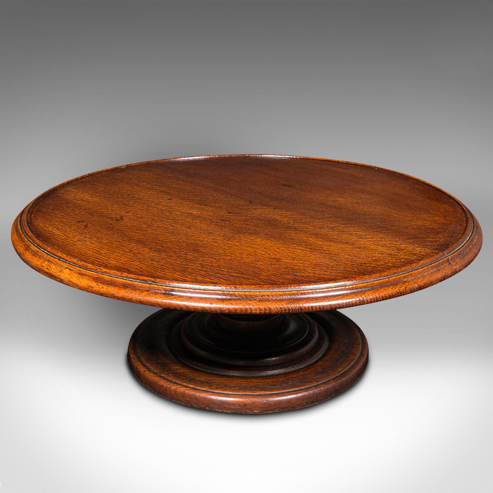 Antique Lazy Susan, English, Oak, Rotary Display Turntable, Regency (1 of 8) Antique Lazy Susan, English, Oak, Rotary Display Turntable, Regency (1 of 8)