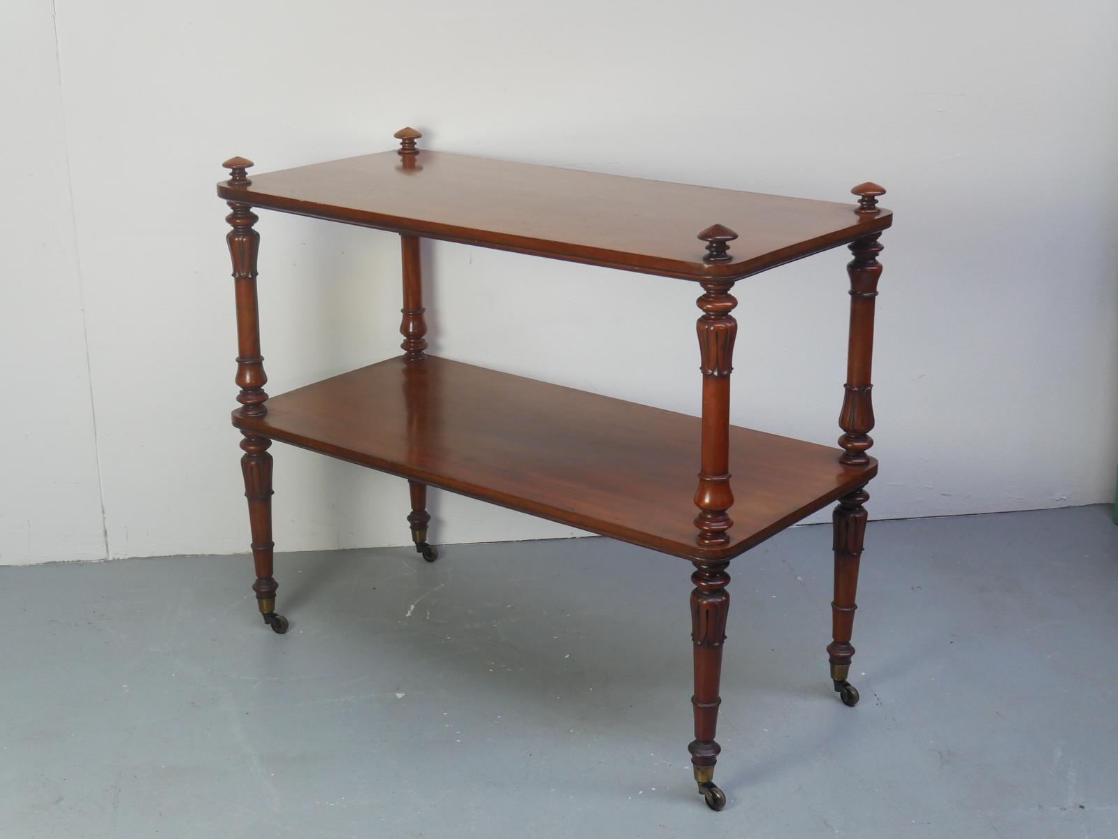 Two Tier19th Century Mahogany Buffet (1 of 10) Two Tier19th Century Mahogany Buffet (1 of 10)