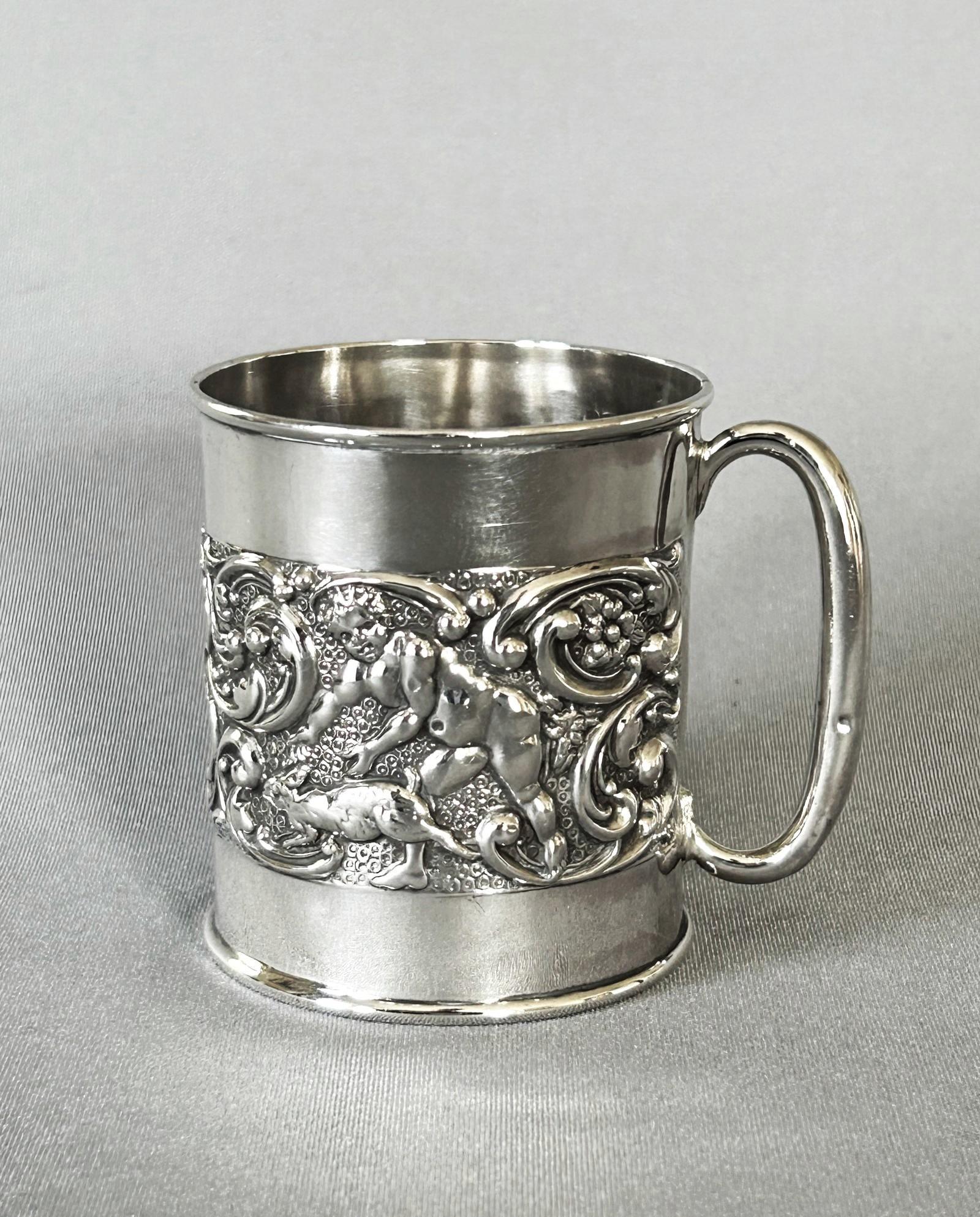 Handsome Edwardian Silver Christening Mug (1 of 8) Handsome Edwardian Silver Christening Mug (1 of 8)