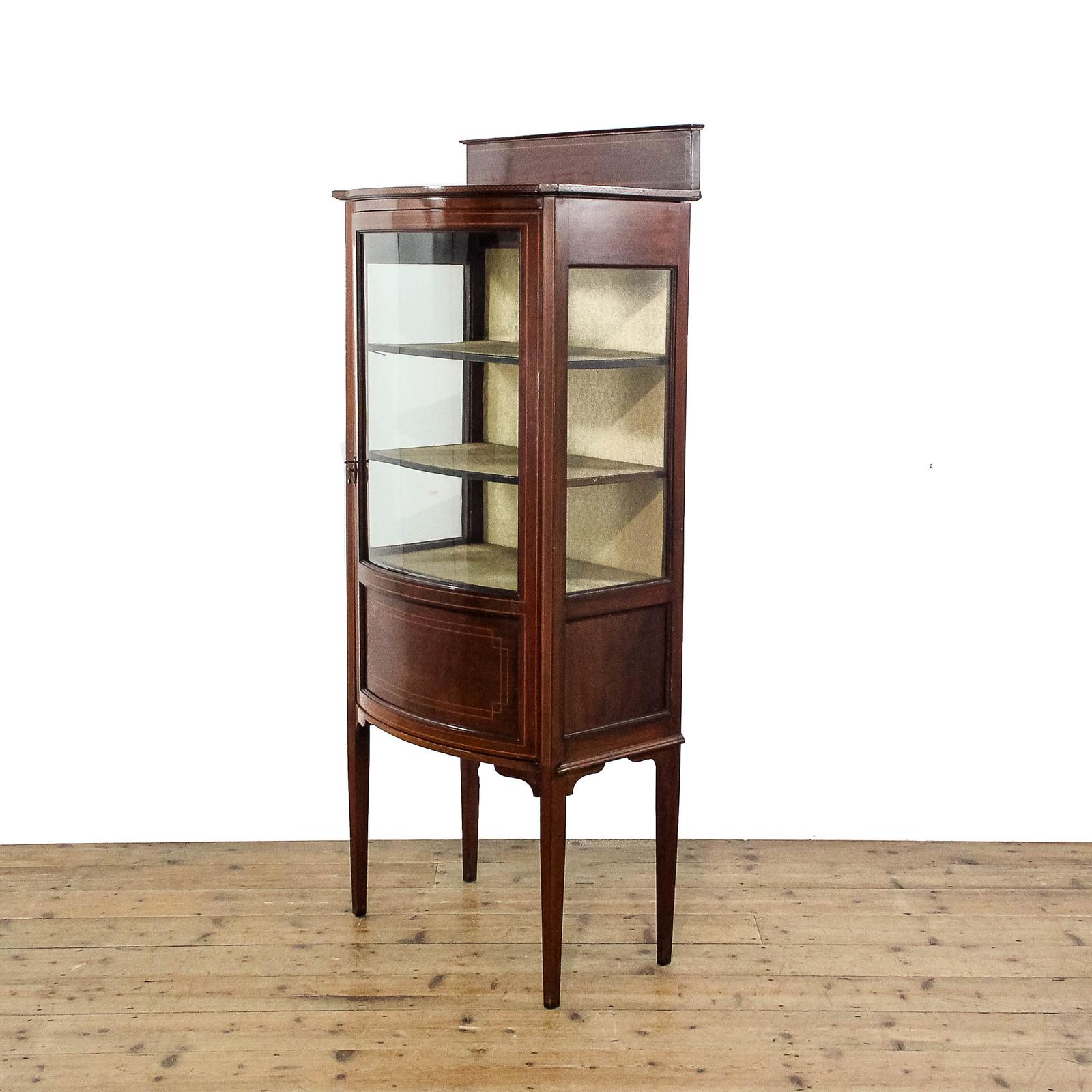 Antique Edwardian Mahogany Inlaid Display Cabinet (1 of 10) Antique Edwardian Mahogany Inlaid Display Cabinet (1 of 10)