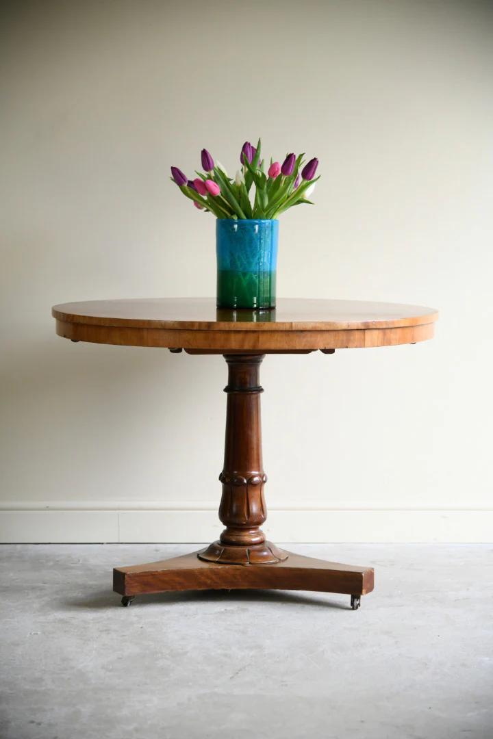 Antique Mahogany Tilt Top Table (1 of 11) Antique Mahogany Tilt Top Table (1 of 11)