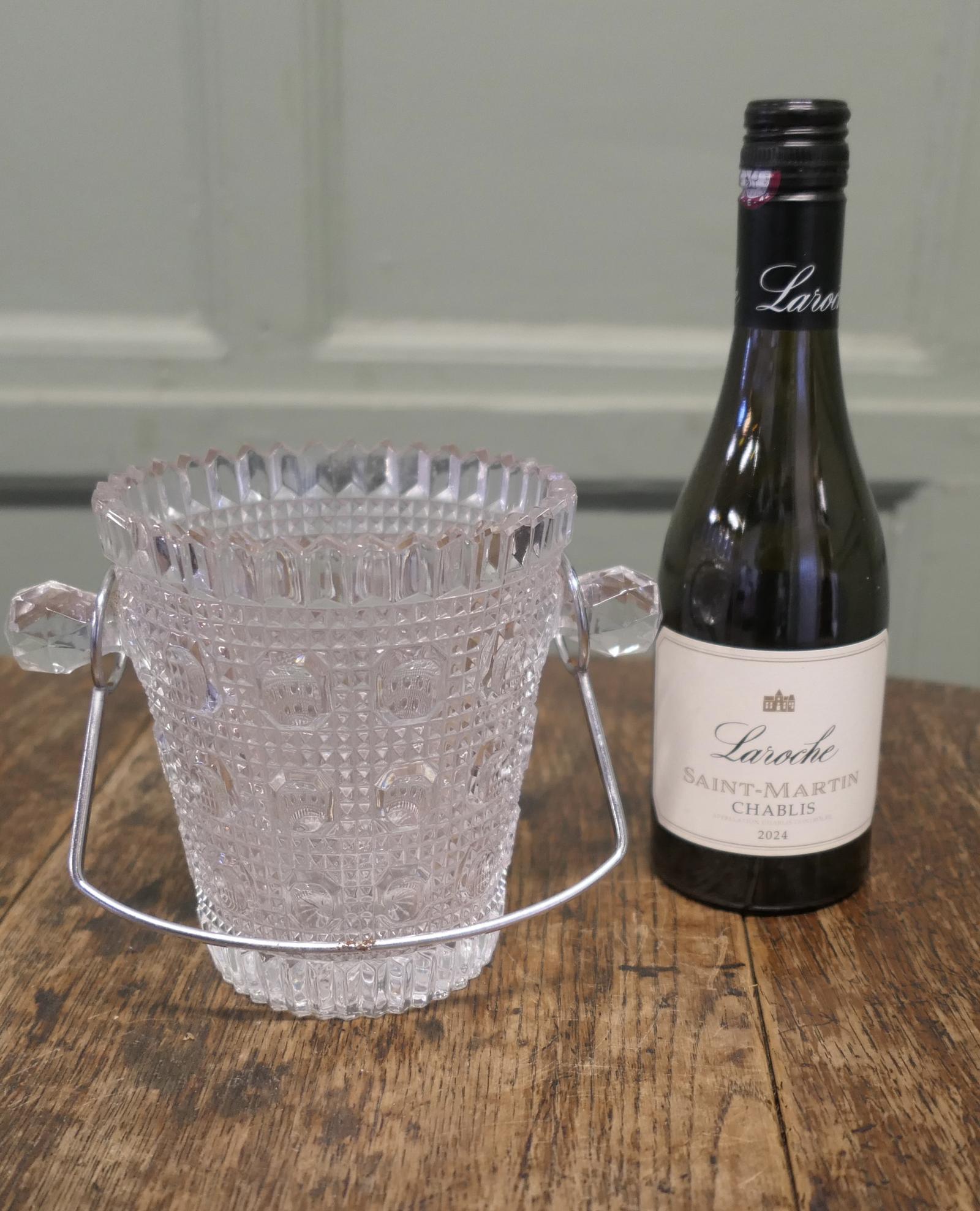 French Art Deco “seau à Glace” Wine Cooler with Chrome Handle (1 of 7) French Art Deco “seau à Glace” Wine Cooler with Chrome Handle (1 of 7)
