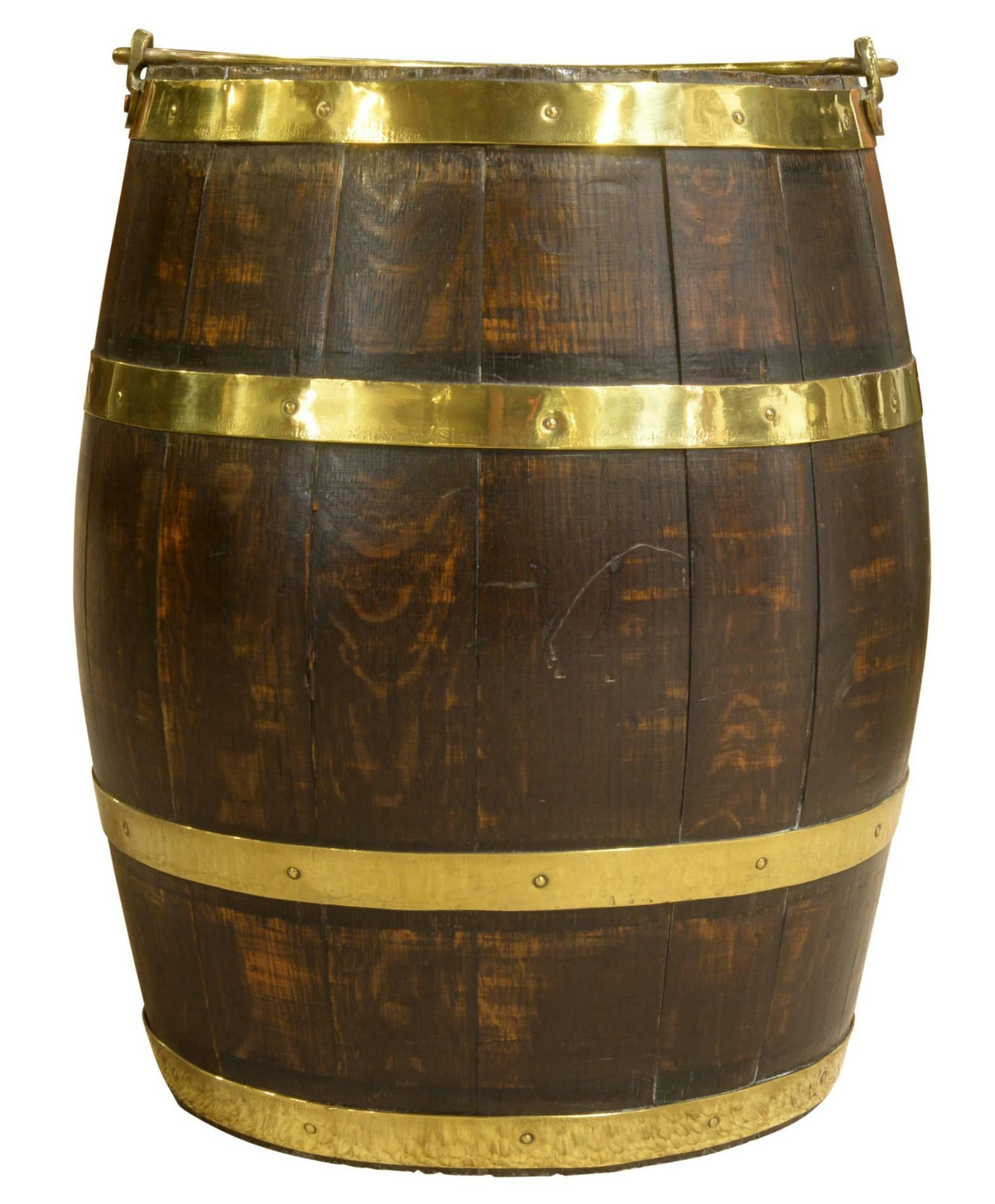 Victorian Oak Coppered Stick Stand (1 of 1) Victorian Oak Coppered Stick Stand (1 of 1)