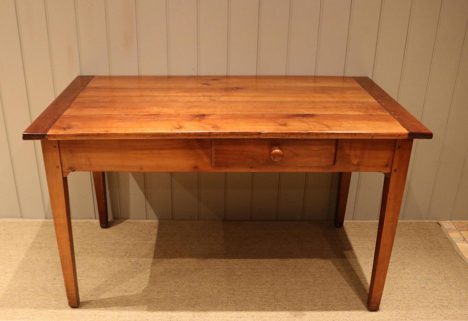 Well Proportioned Cherrywood Farmhouse Table (1 of 10) Well Proportioned Cherrywood Farmhouse Table (1 of 10)