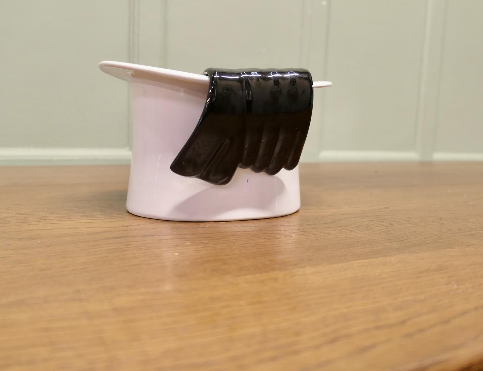 Art Deco Ceramic Wine Cooler, Champaign Bucket (1 of 6)