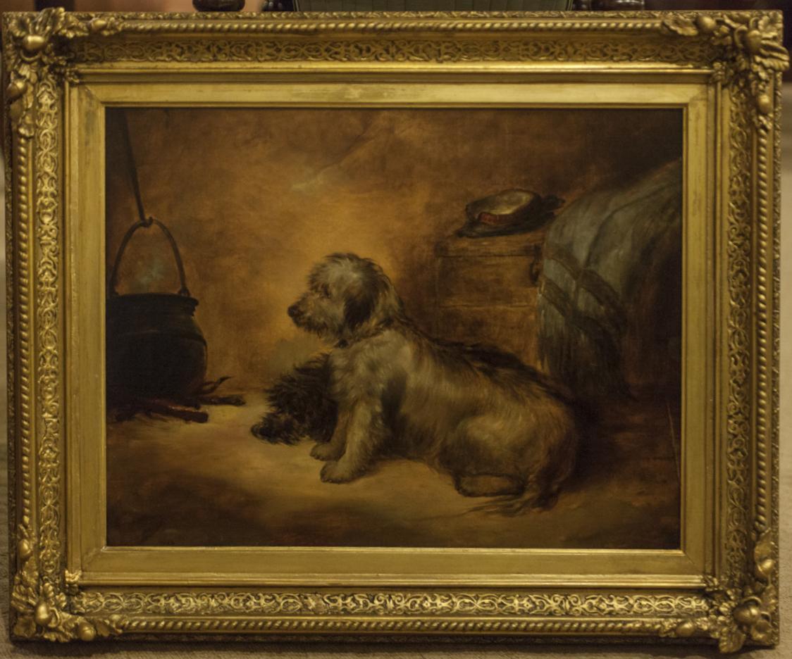 Oil on Canvas of Two Terriers (1 of 1) Oil on Canvas of Two Terriers (1 of 1)