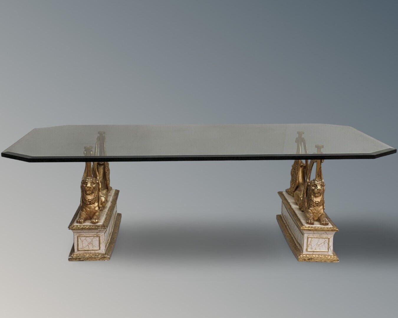 Egyptian Revival Coffee Table (1 of 10)