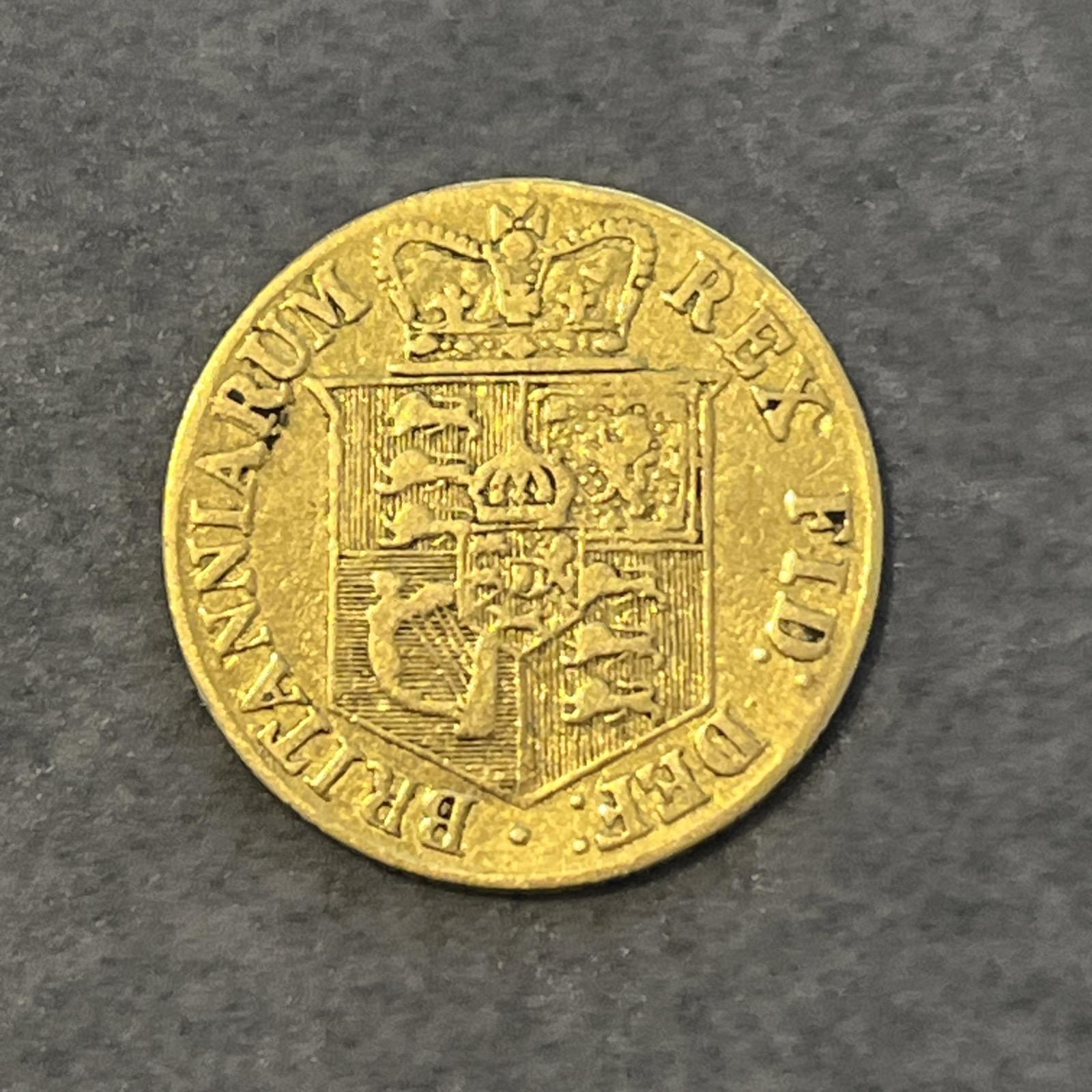 George III - 1817 Gold Half Sovereign (1 of 14)