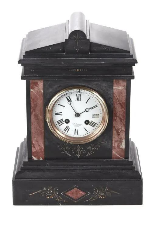 Victorian Marble Mantel Clock (1 of 9) Victorian Marble Mantel Clock (1 of 9)