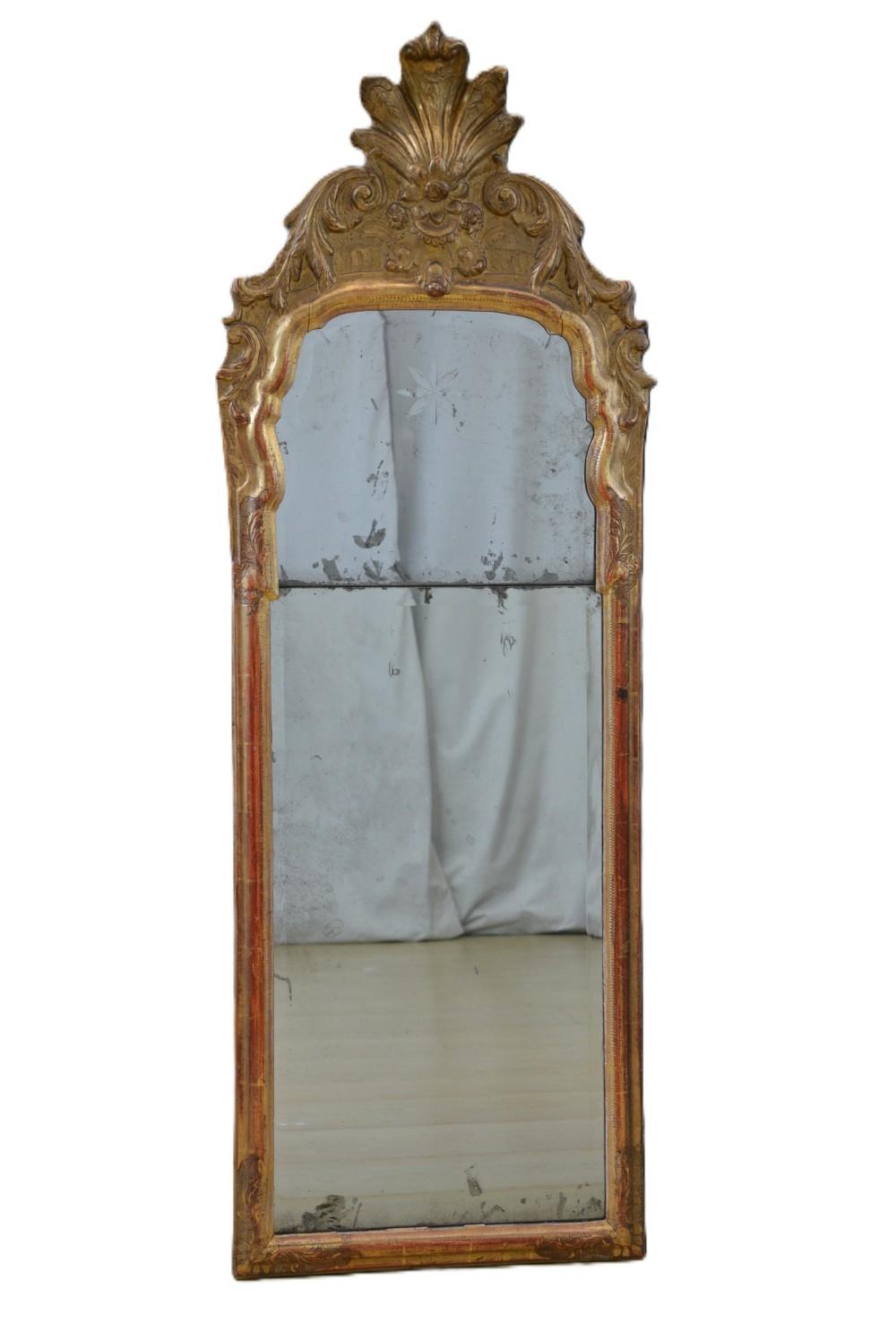 Gesso & Giltwood Pier Mirror (Width 49cm) (1 of 12) Gesso & Giltwood Pier Mirror (Width 49cm) (1 of 12)
