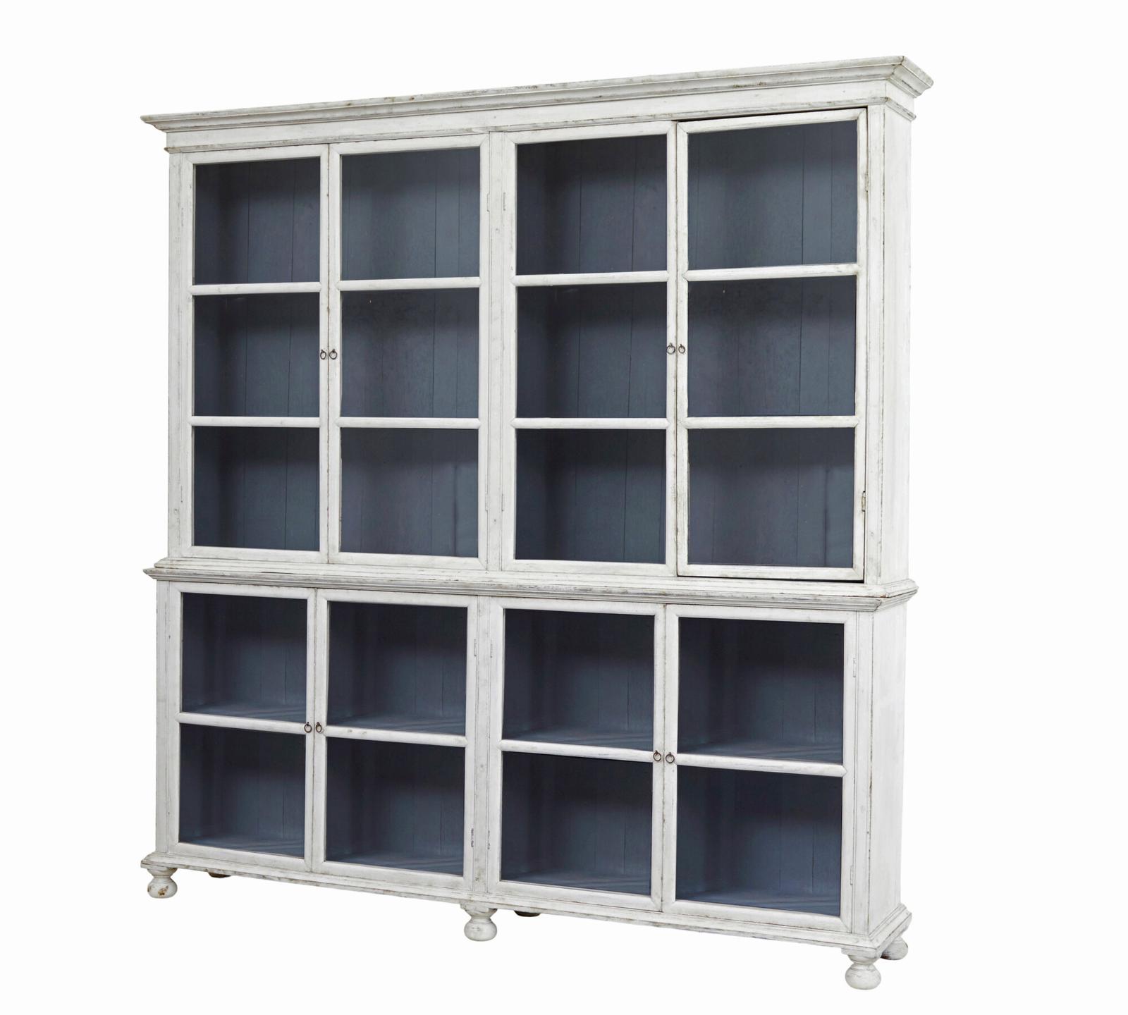 19th Century Hand Painted Glazed Cabinet (1 of 8)