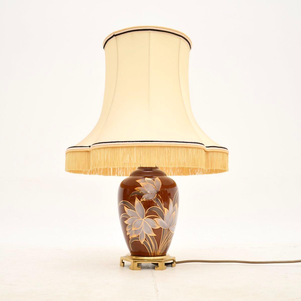 Vintage French Ceramic Table Lamp (1 of 8) Vintage French Ceramic Table Lamp (1 of 8)