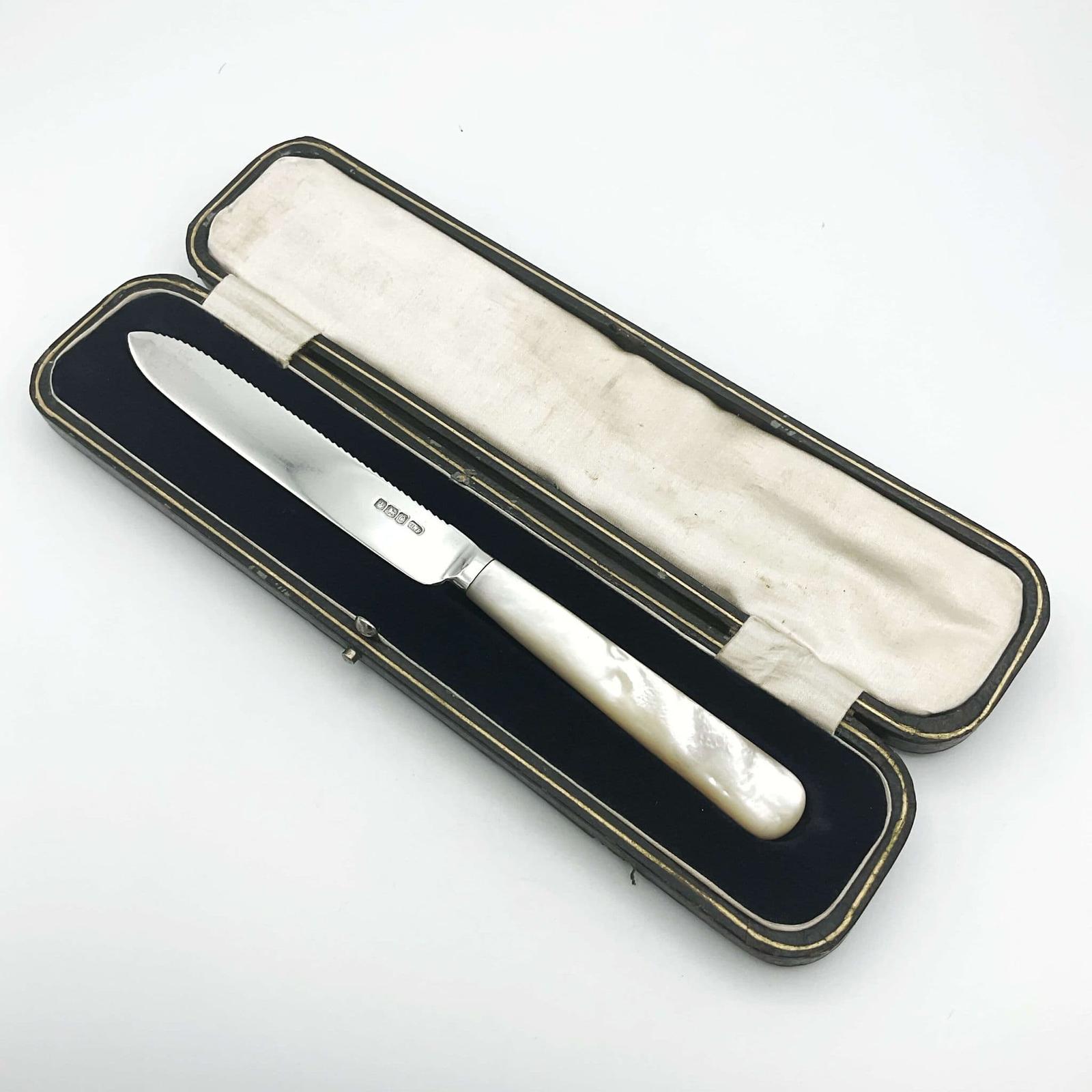 Antique 1920 Sterling Silver Cake Knife (1 of 10) Antique 1920 Sterling Silver Cake Knife (1 of 10)