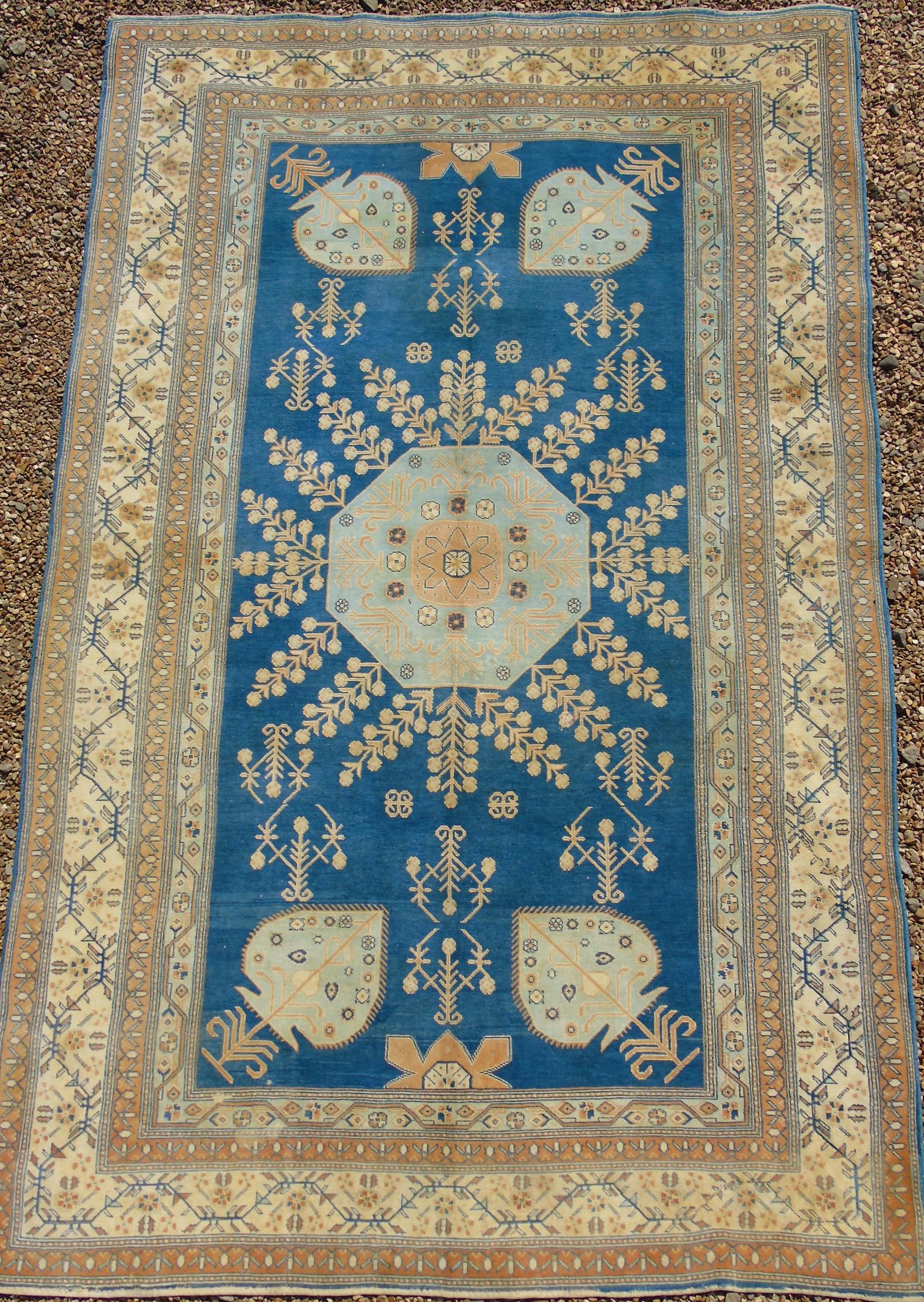 Rare Antique Agra Summer Carpet (1 of 9) Rare Antique Agra Summer Carpet (1 of 9)