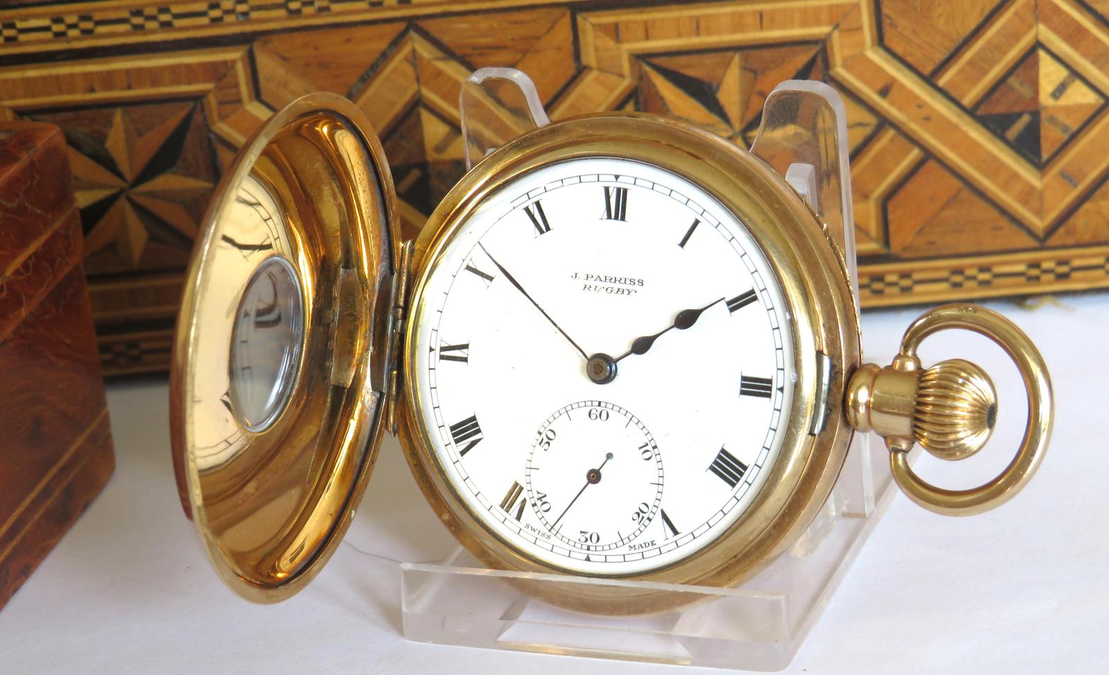 Pocket Watch : 1930s Revue Half Hunter Pocket Watch (1 of 6) Pocket Watch : 1930s Revue Half Hunter Pocket Watch (1 of 6)