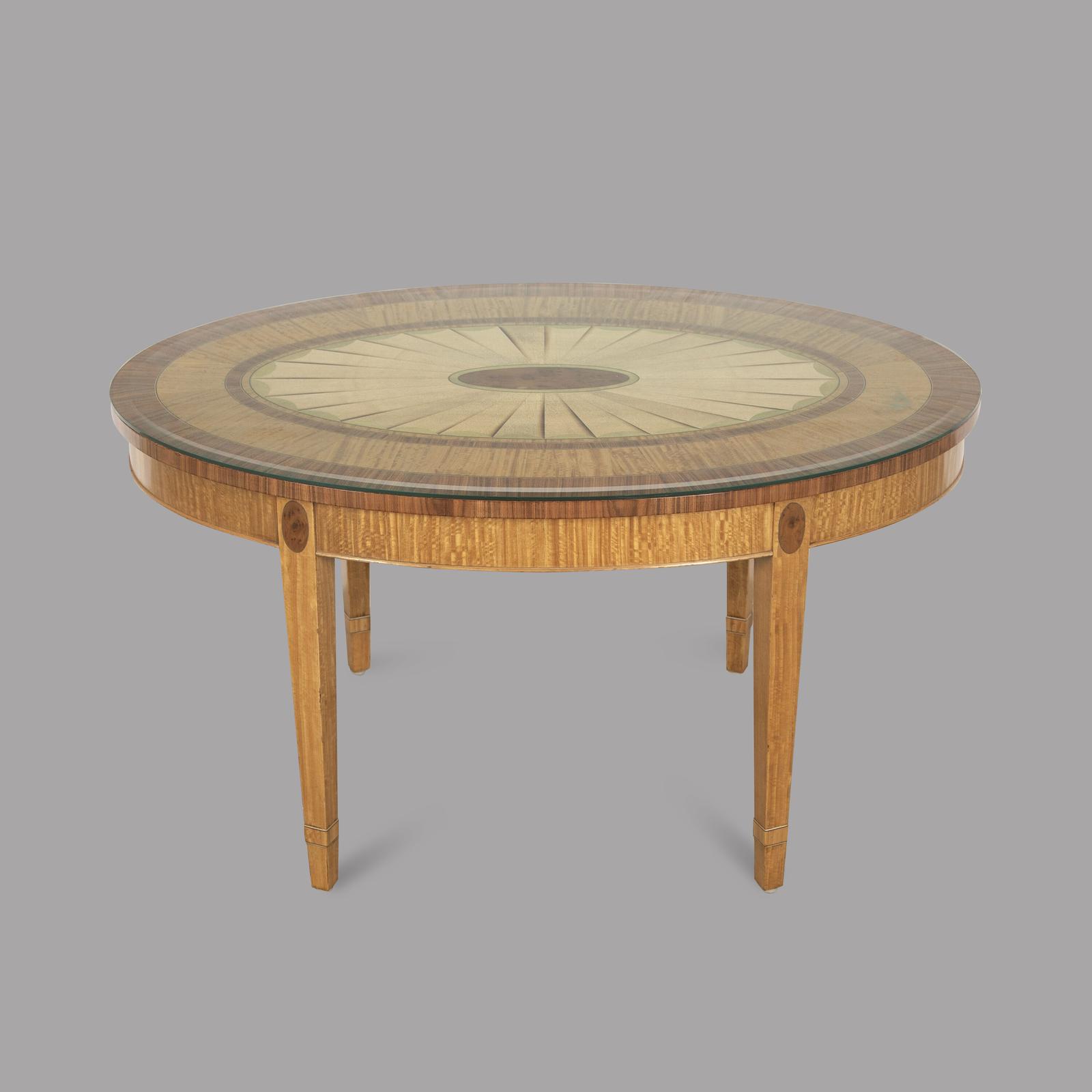 Satin & Tulipwood Inlaid Coffee Table (1 of 4) Satin & Tulipwood Inlaid Coffee Table (1 of 4)