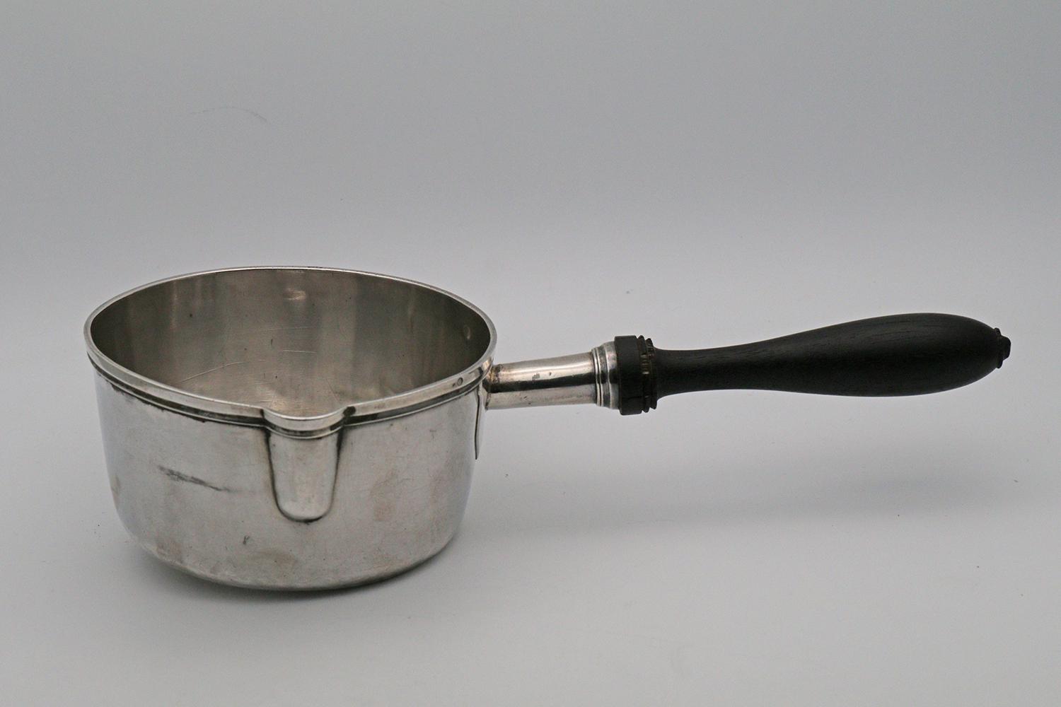 French 19th Century Silver Saucepan (1 of 5)