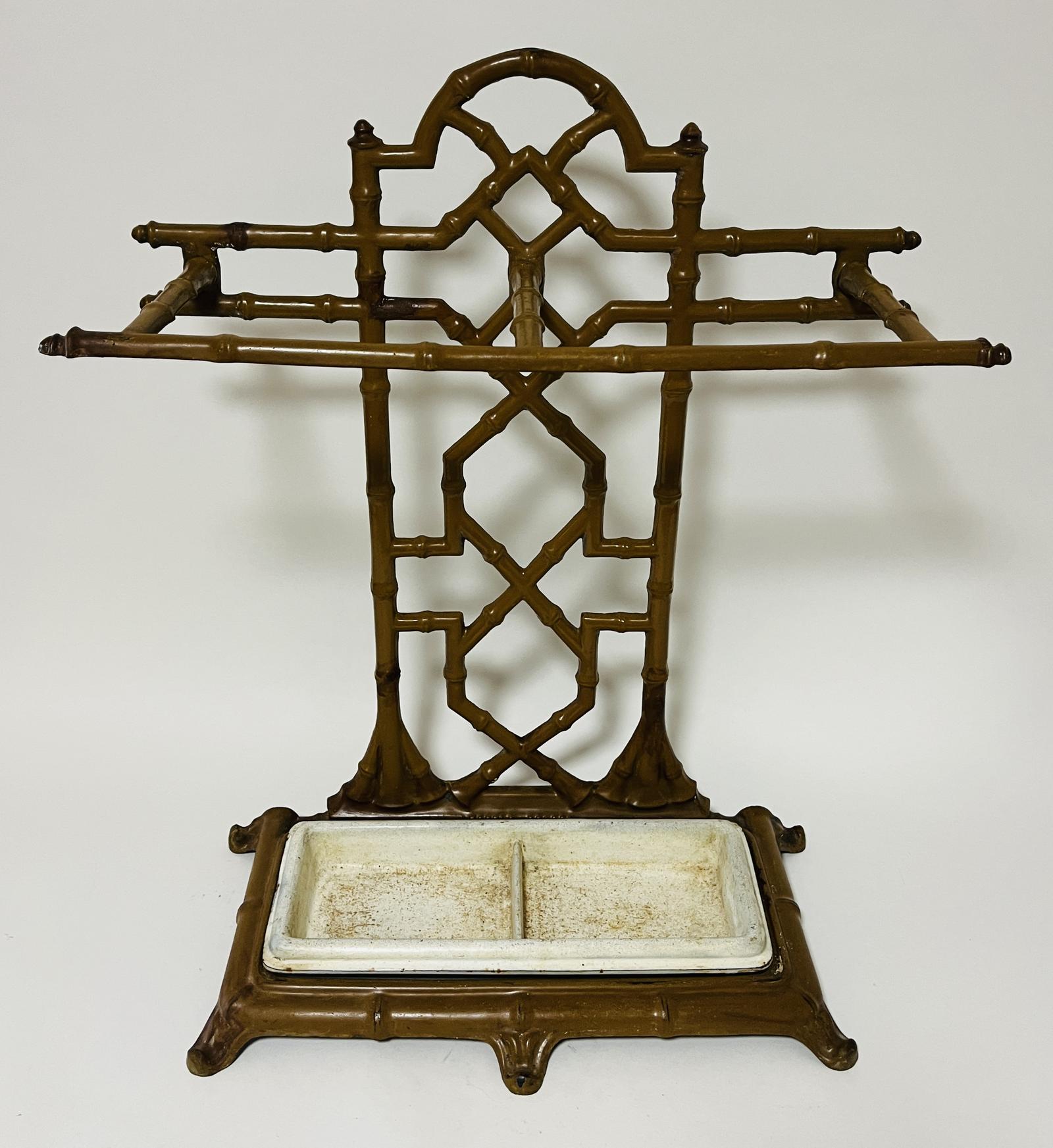 Victorian Faux Bamboo Umbrella Stand (1 of 13) Victorian Faux Bamboo Umbrella Stand (1 of 13)