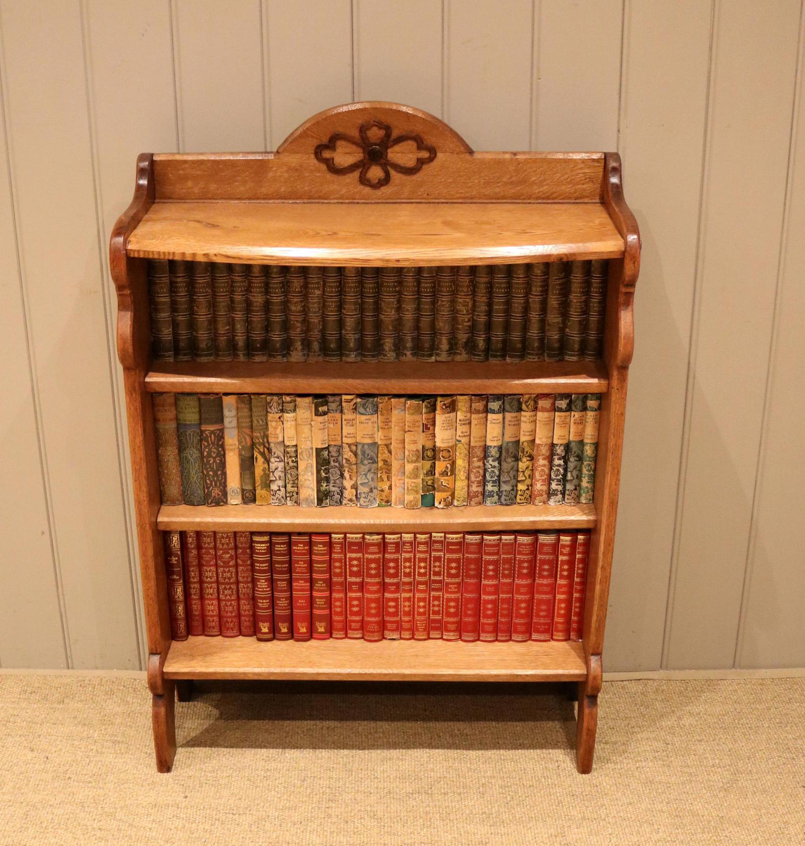 Arts & Crafts Style Oak Open Bookcase (1 of 10) Arts & Crafts Style Oak Open Bookcase (1 of 10)