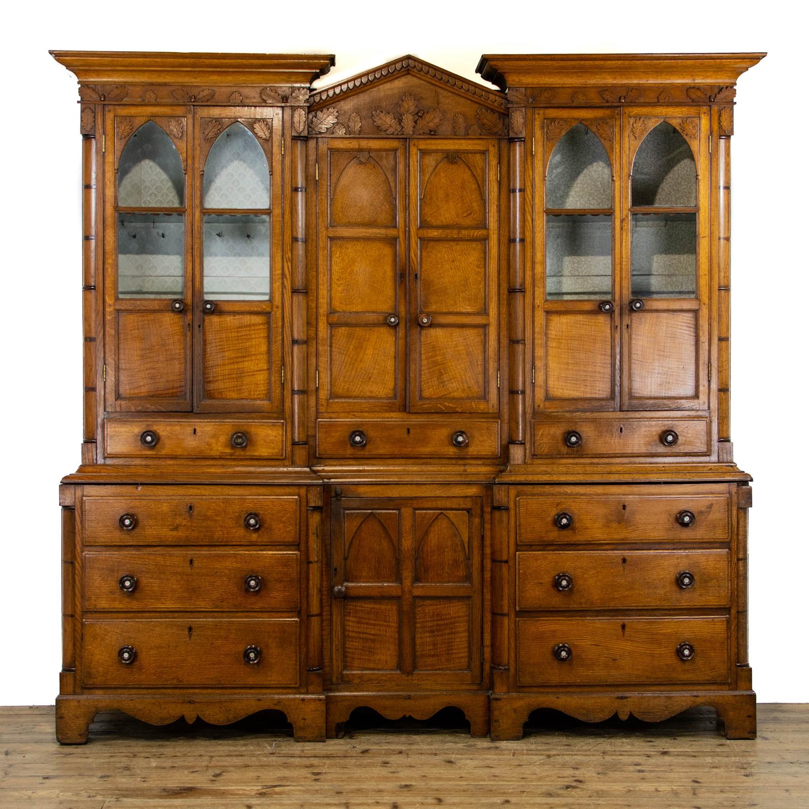 19th Century Antique Oak Housekeeper’s Cupboard (1 of 15)